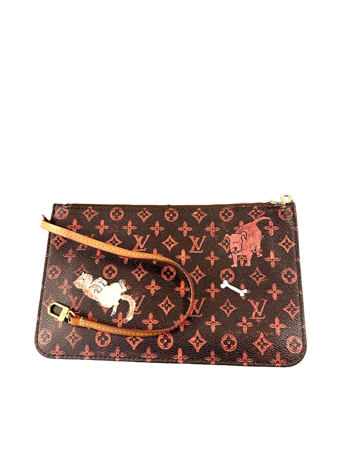 Louis Vuitton Grace Coddington Catogram Neverfull MM Limited Edition