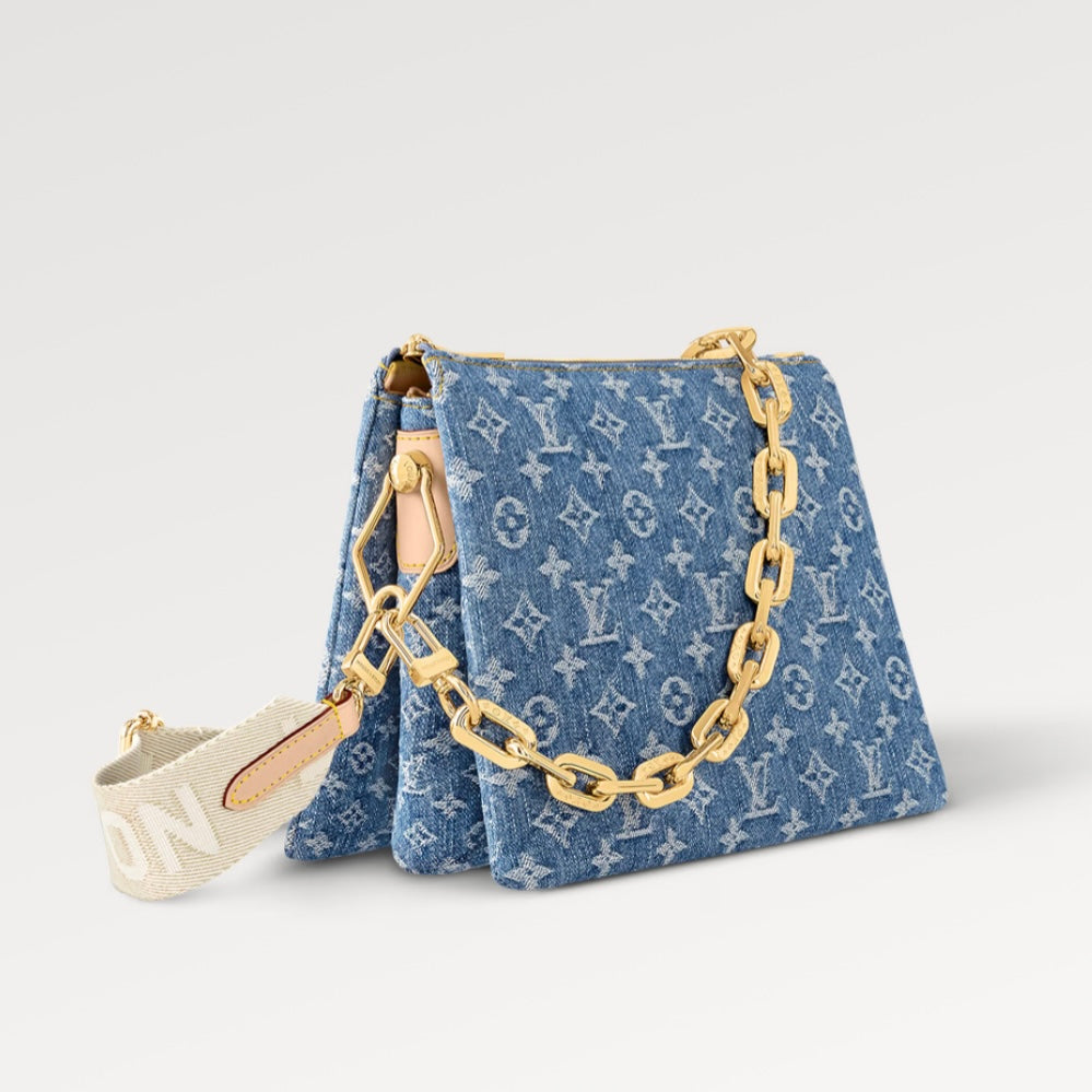 Louis Vuitton Coussin PM Monogram Denim Remix