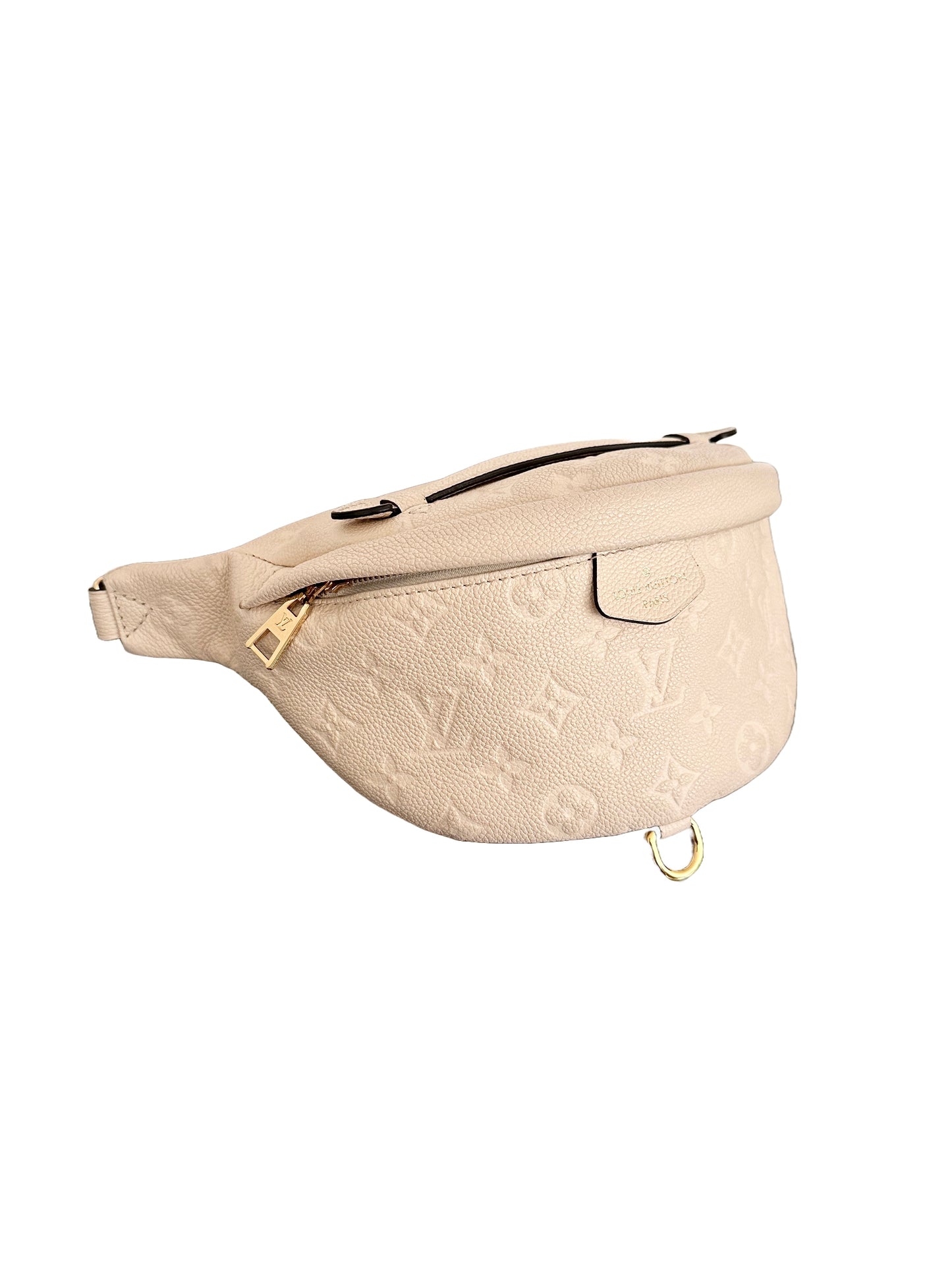 Louis Vuitton Empreinte BumBag Monogram Waist Belt Bag Creme Ivory White Cream