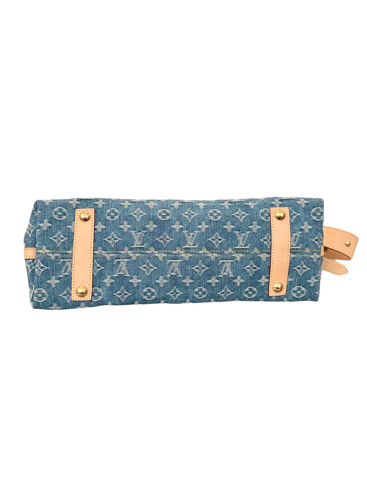 Louis Vuitton CarryAll MM Monogram Denim Remix