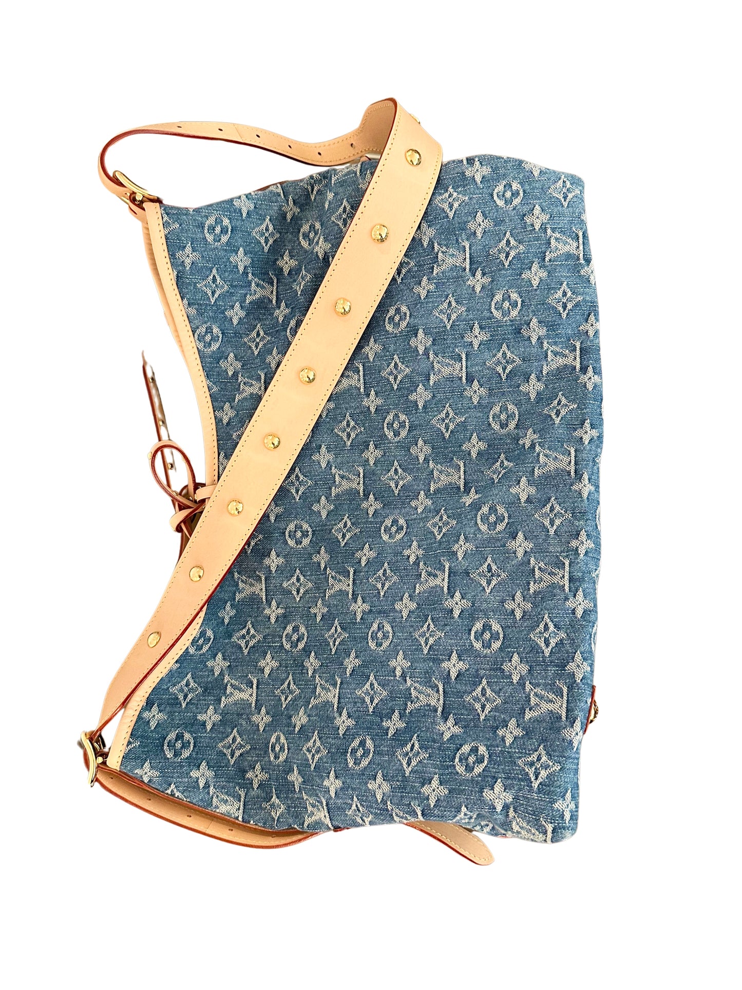 Louis Vuitton CarryAll MM Monogram Denim Remix