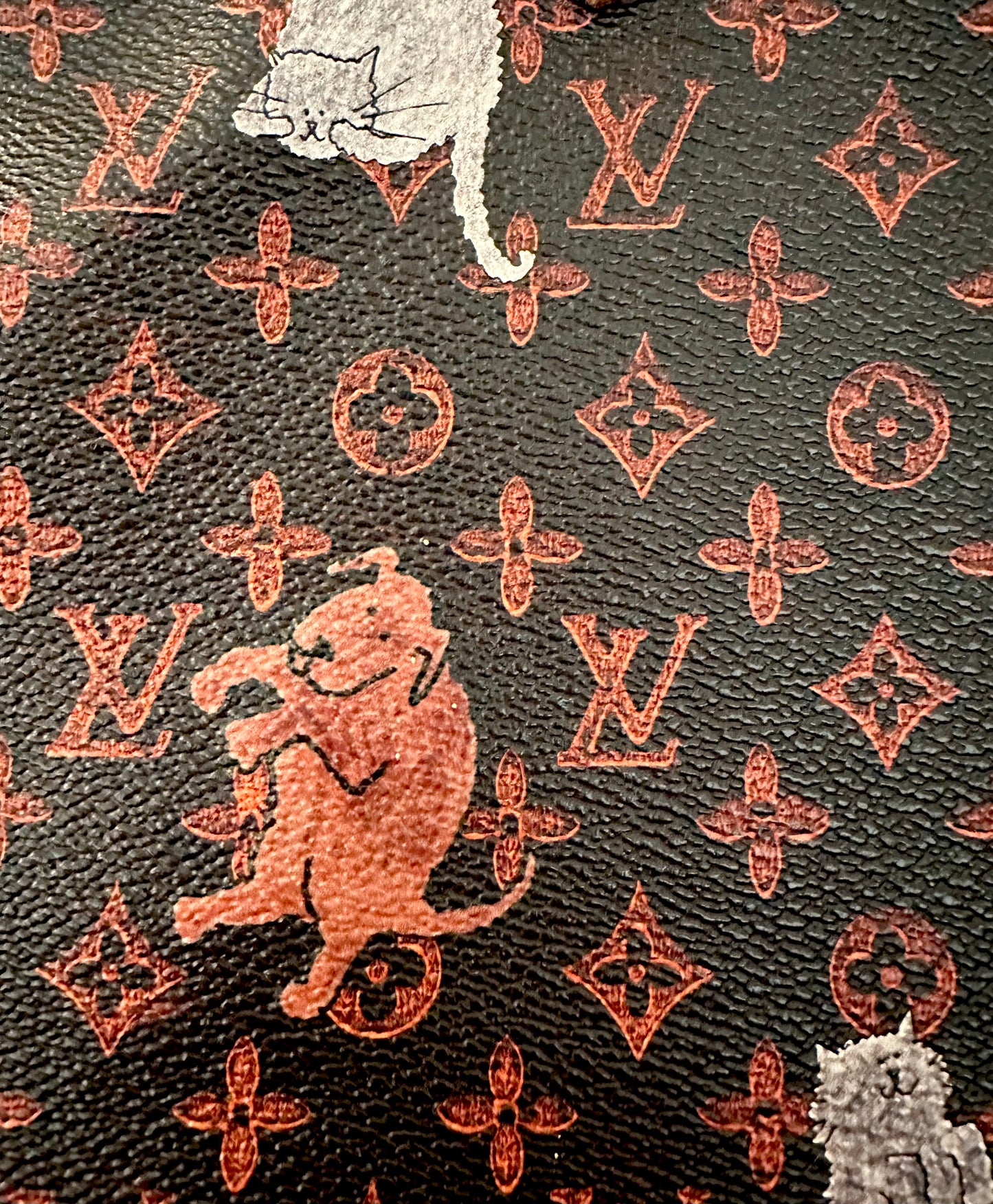 Louis Vuitton Grace Coddington Catogram Neverfull MM Limited Edition