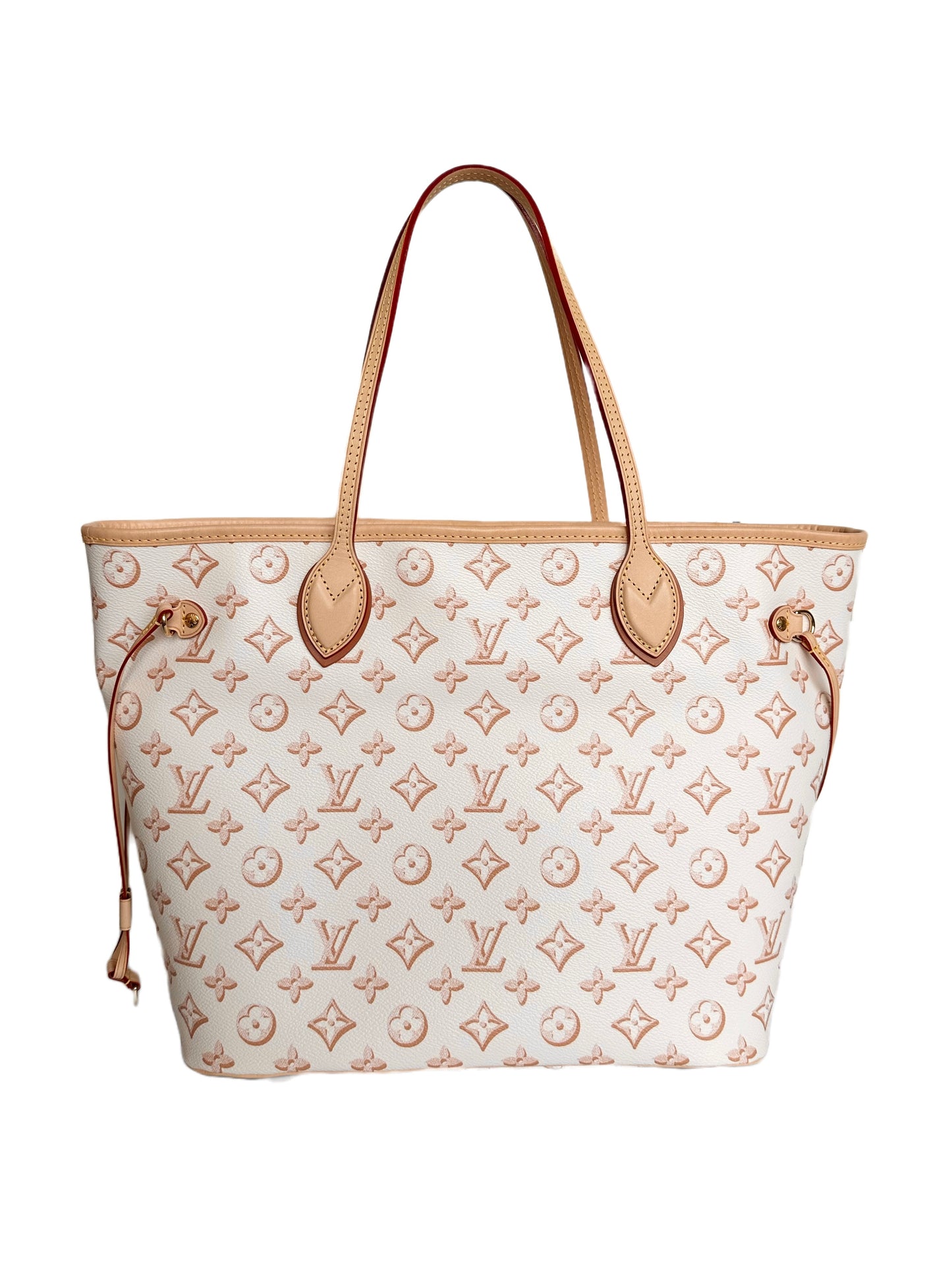 Louis Vuitton Neverfull Tote Fall for You Monogram Canvas MM Beige Clair