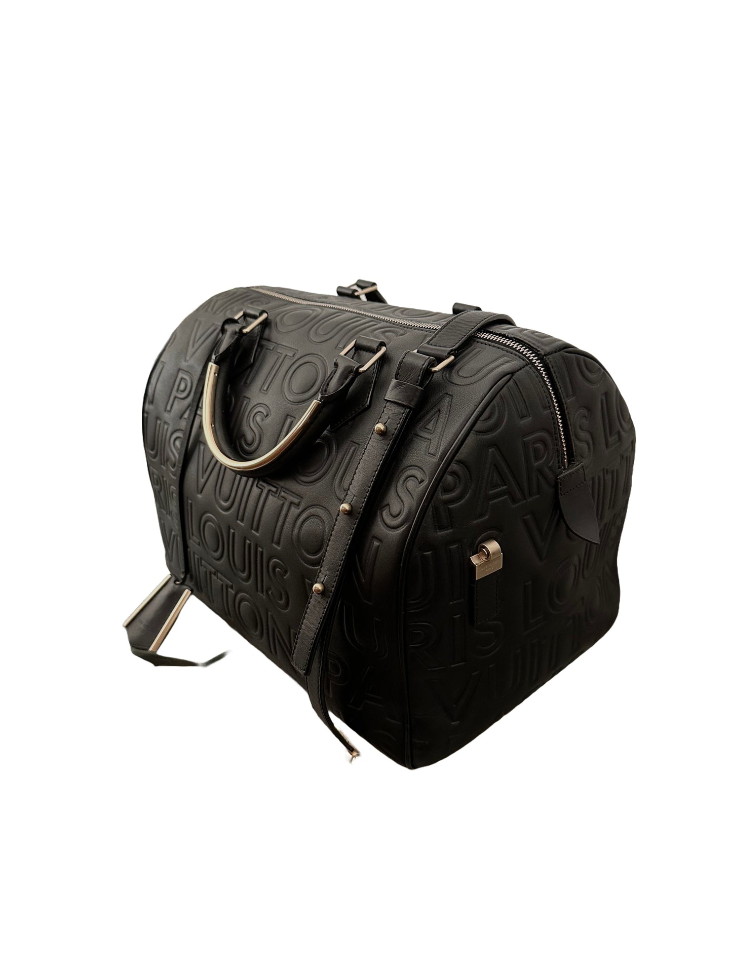 Louis Vuitton Speedy Cube 30 Embossed Black