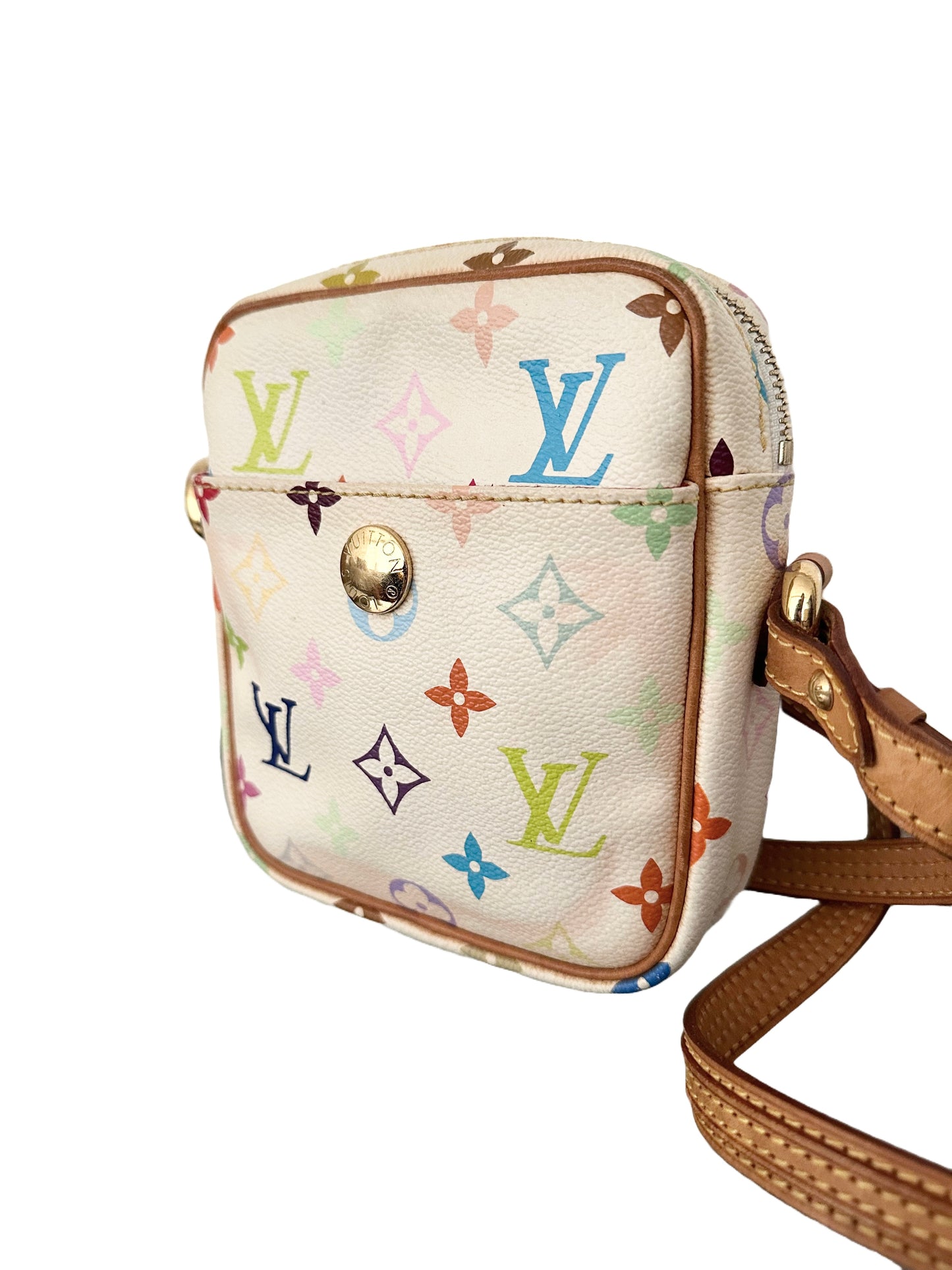 Louis Vuitton Rift Crossbody White Multicolor Takashi Murakami