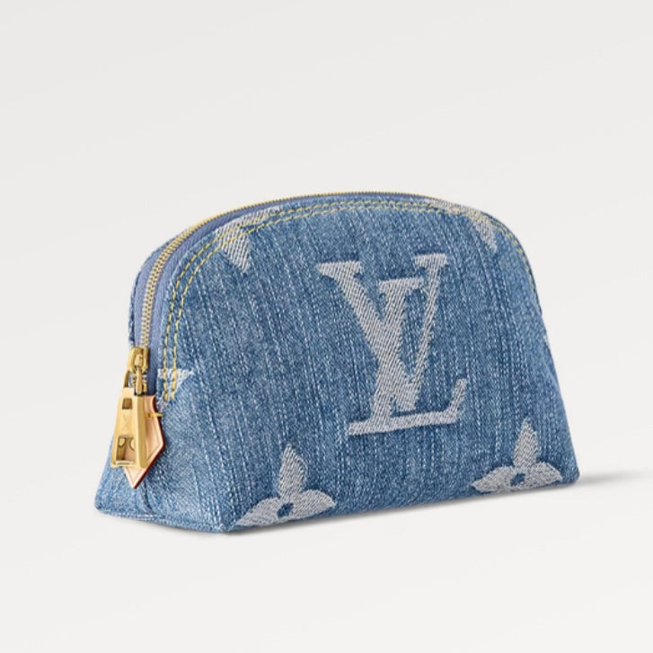 Louis Vuitton Pochette Cosmétique PM Denim Remix Cosmetic Pouch