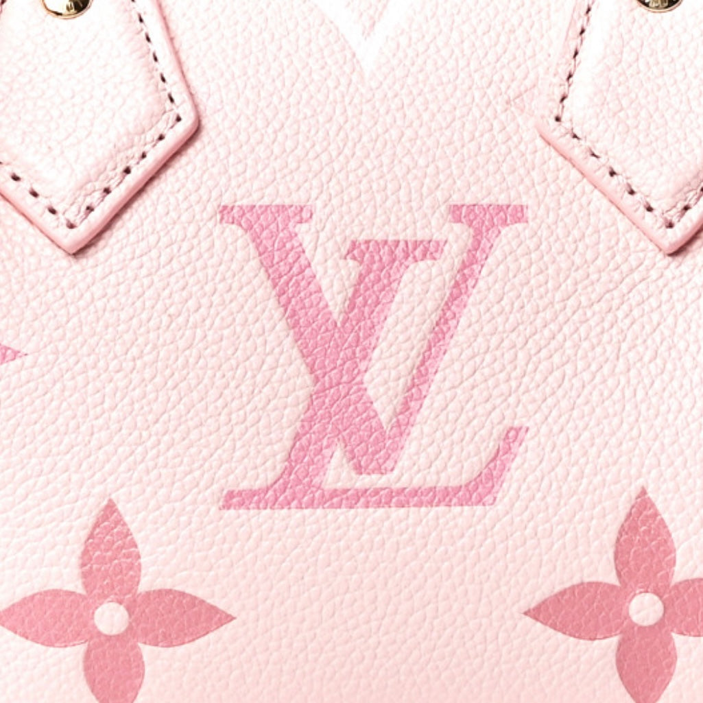 Louis Vuitton Speedy 20 Bandouliere Pink Degrade Monogram Empreinte By The Pool