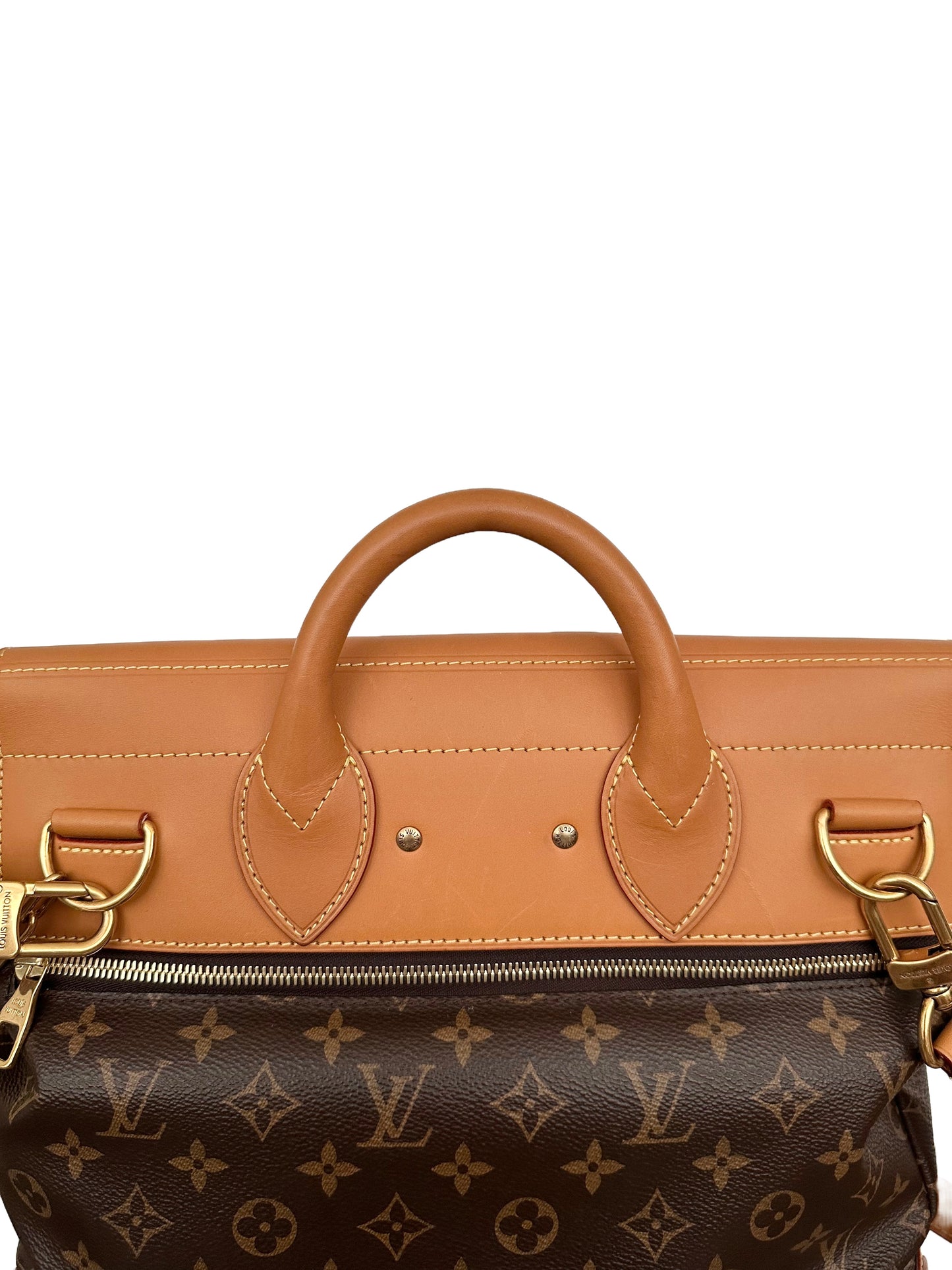 Louis Vuitton Legacy Steamer Bag Monogram Canvas PM Brown