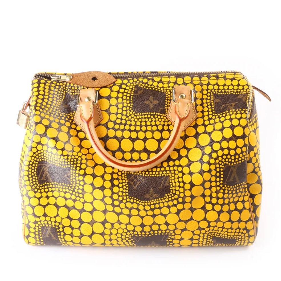 Louis Vuitton Infinity Dots Yellow Speedy 30