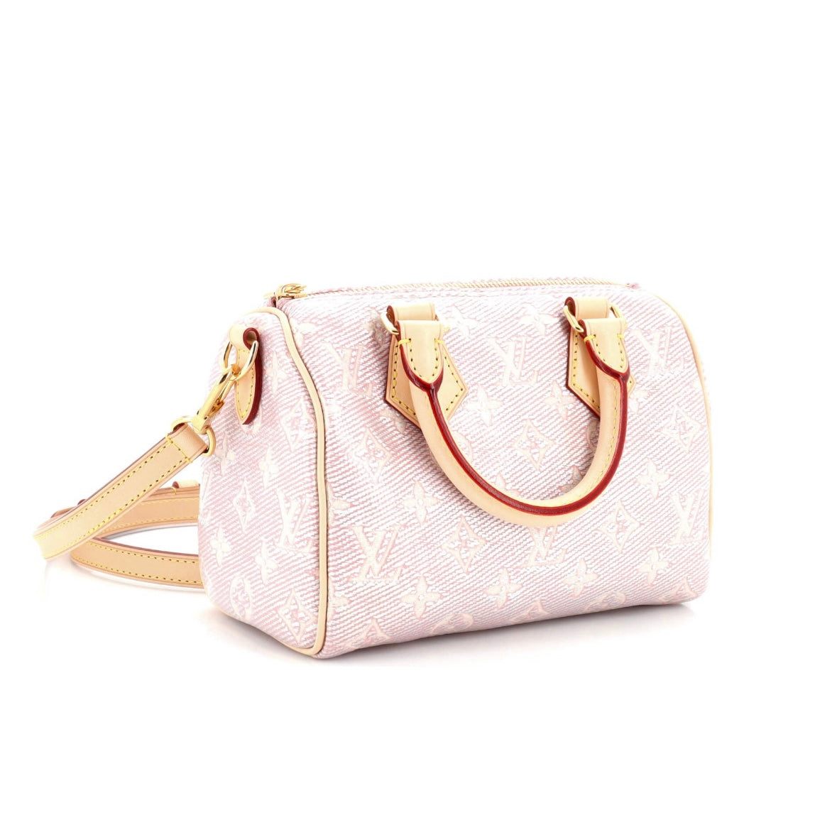 Louis Vuitton Monoglam Speedy 20 Pink Iridescent