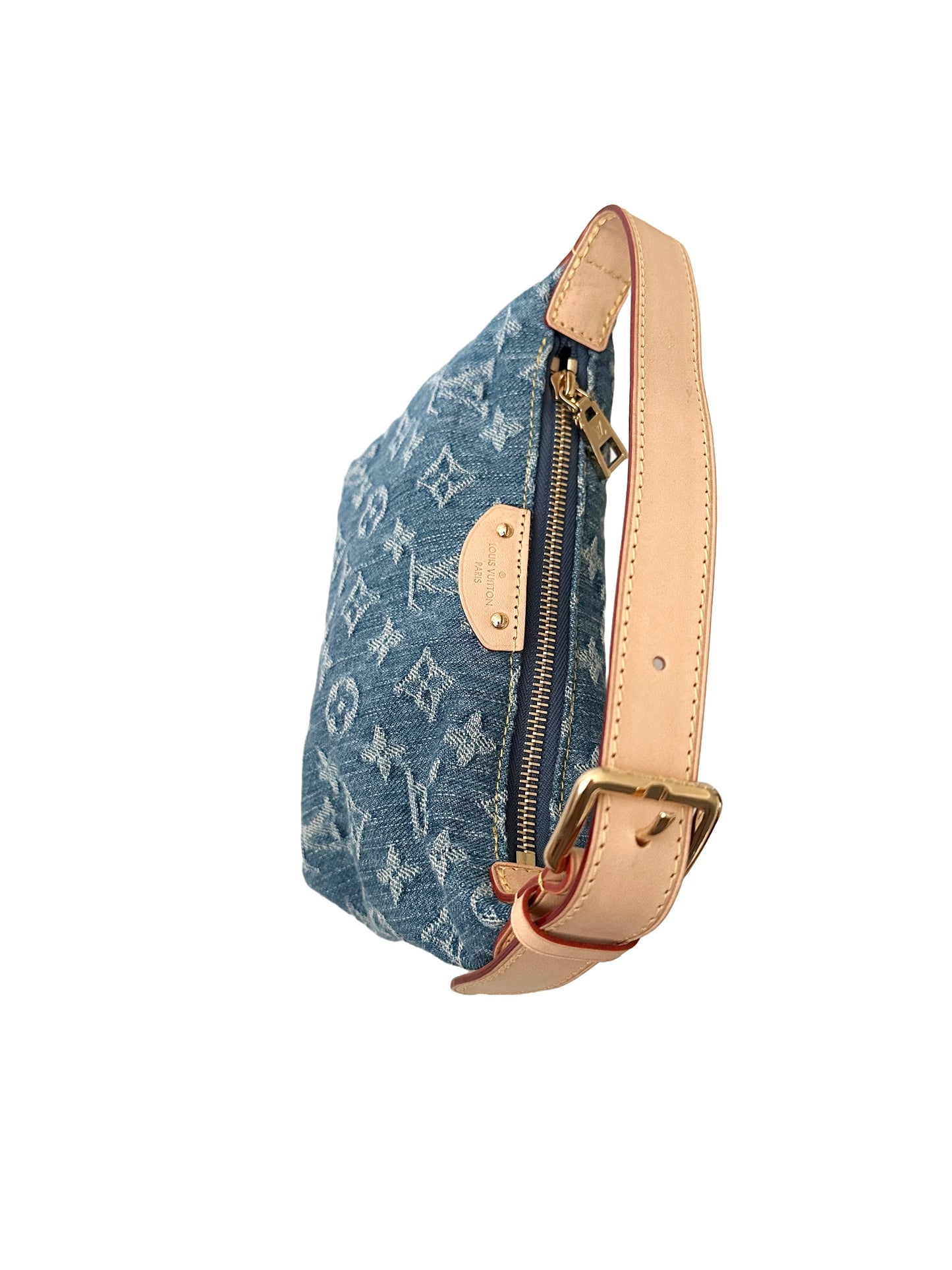 Louis Vuitton Denim Hills Pochette Hobo Shoulder Bag