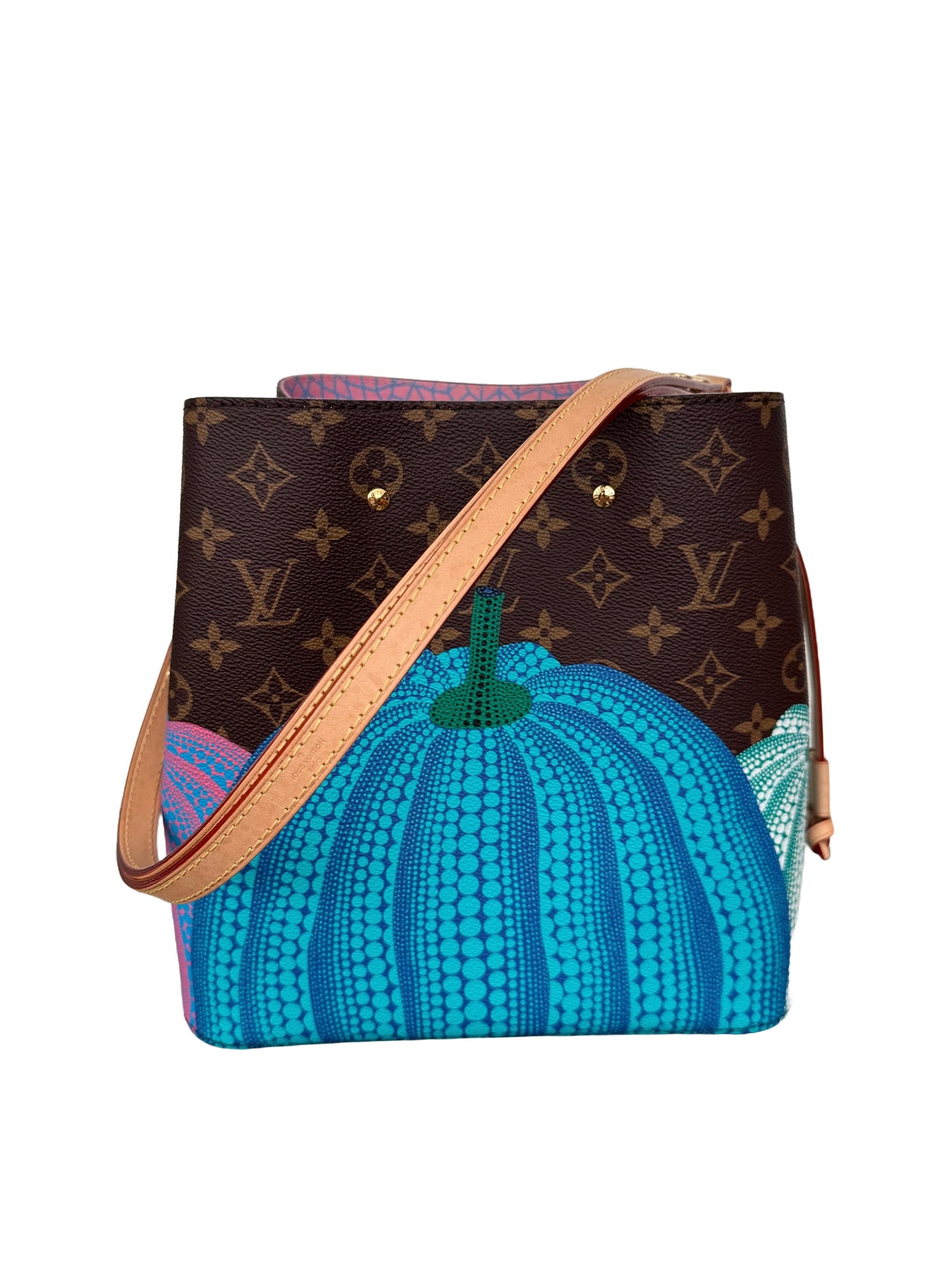 Louis Vuitton Yayoi Kusama Neonoe MM Pumpkin Dots LV x YK Limited Edition