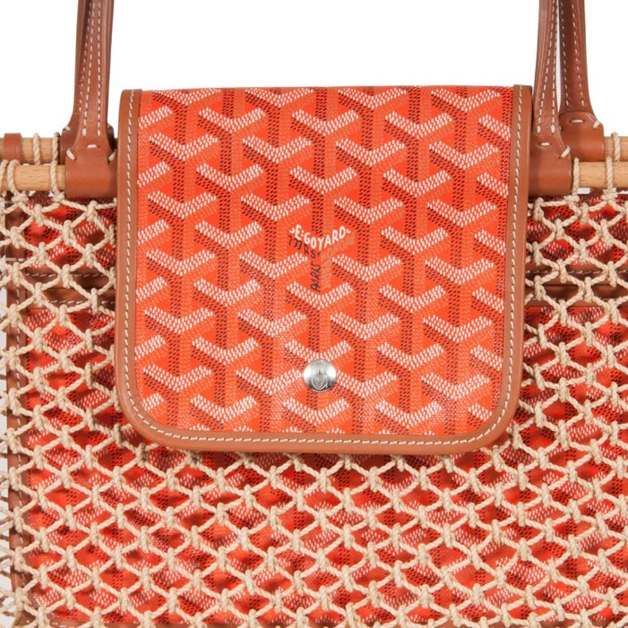 Goyard Aligre Net Tote Orange