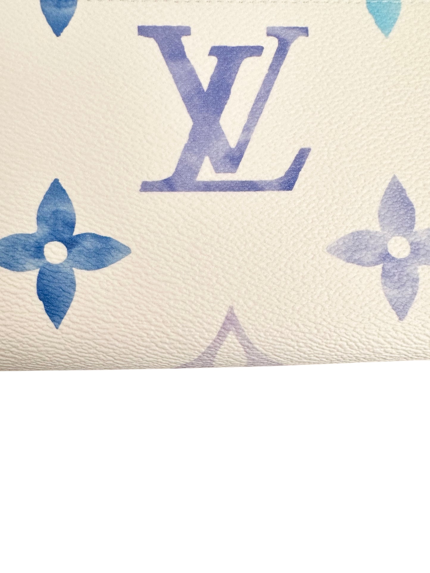 Louis Vuitton Zippy Wallet By The Pool Blue