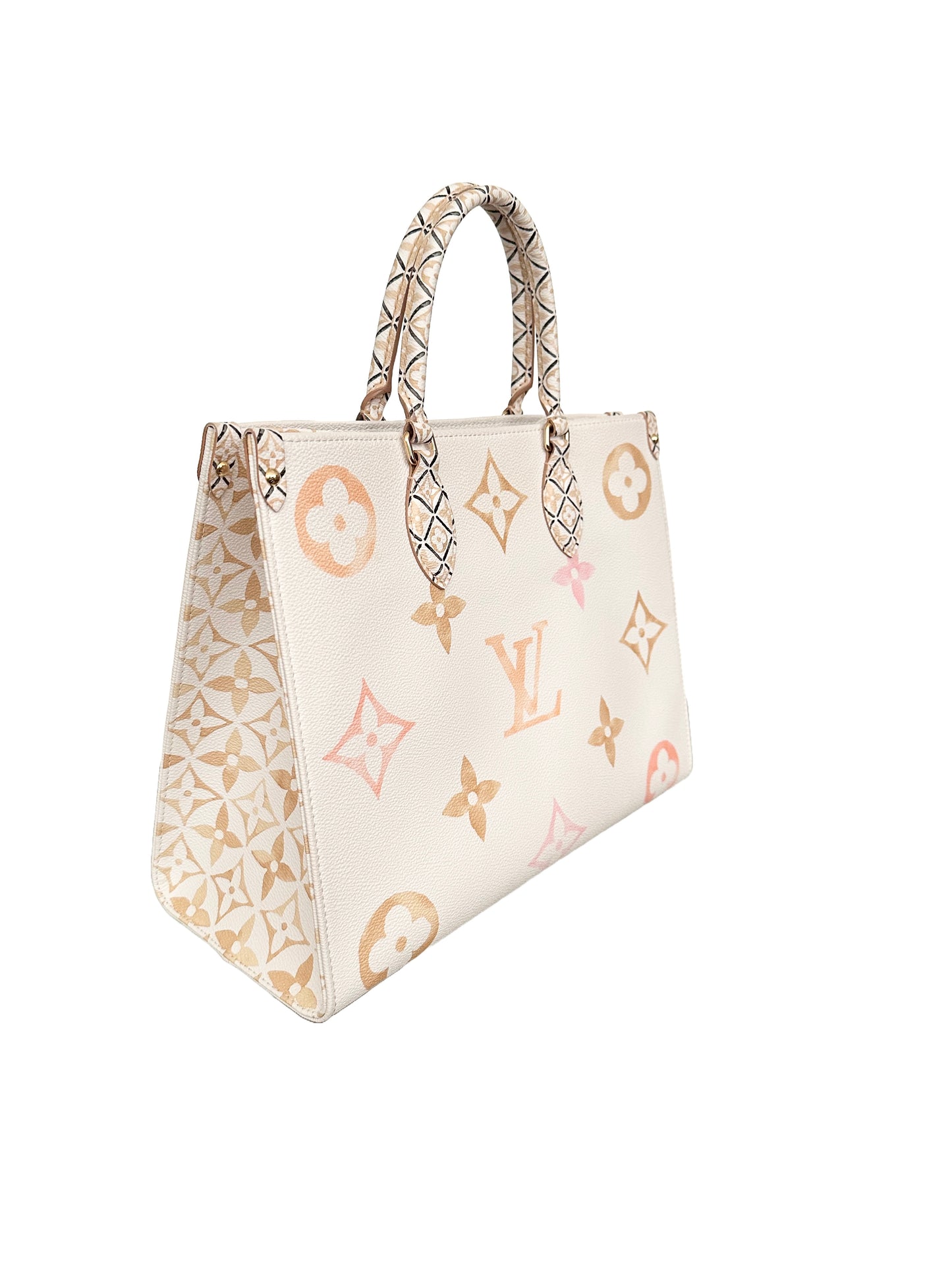 Louis Vuitton By the Pool OnTheGo MM Beige Monogram Giant Watercolor