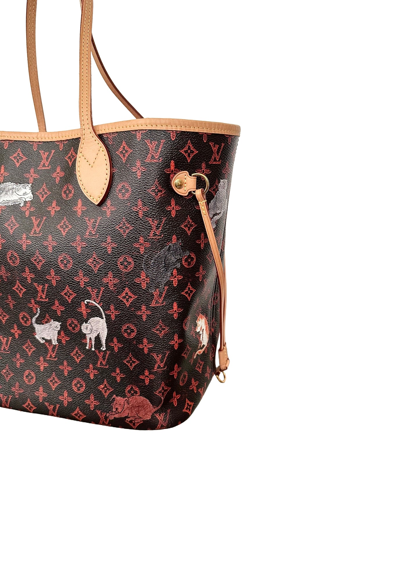 Louis Vuitton Grace Coddington Catogram Neverfull MM Limited Edition