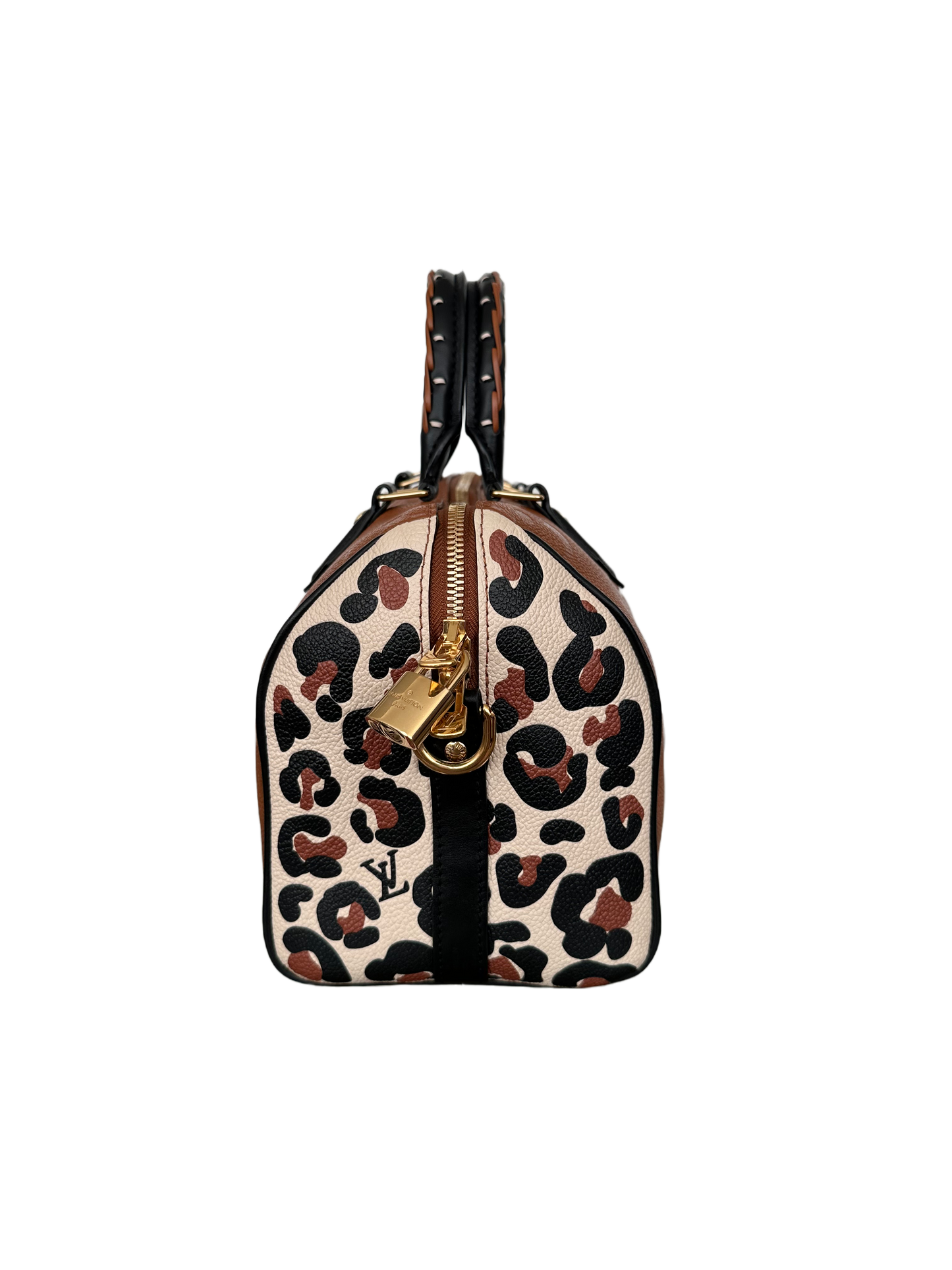 Louis Vuitton Empreinte Monogram Wild At Heart Speedy Bandouliere 25 Caramel