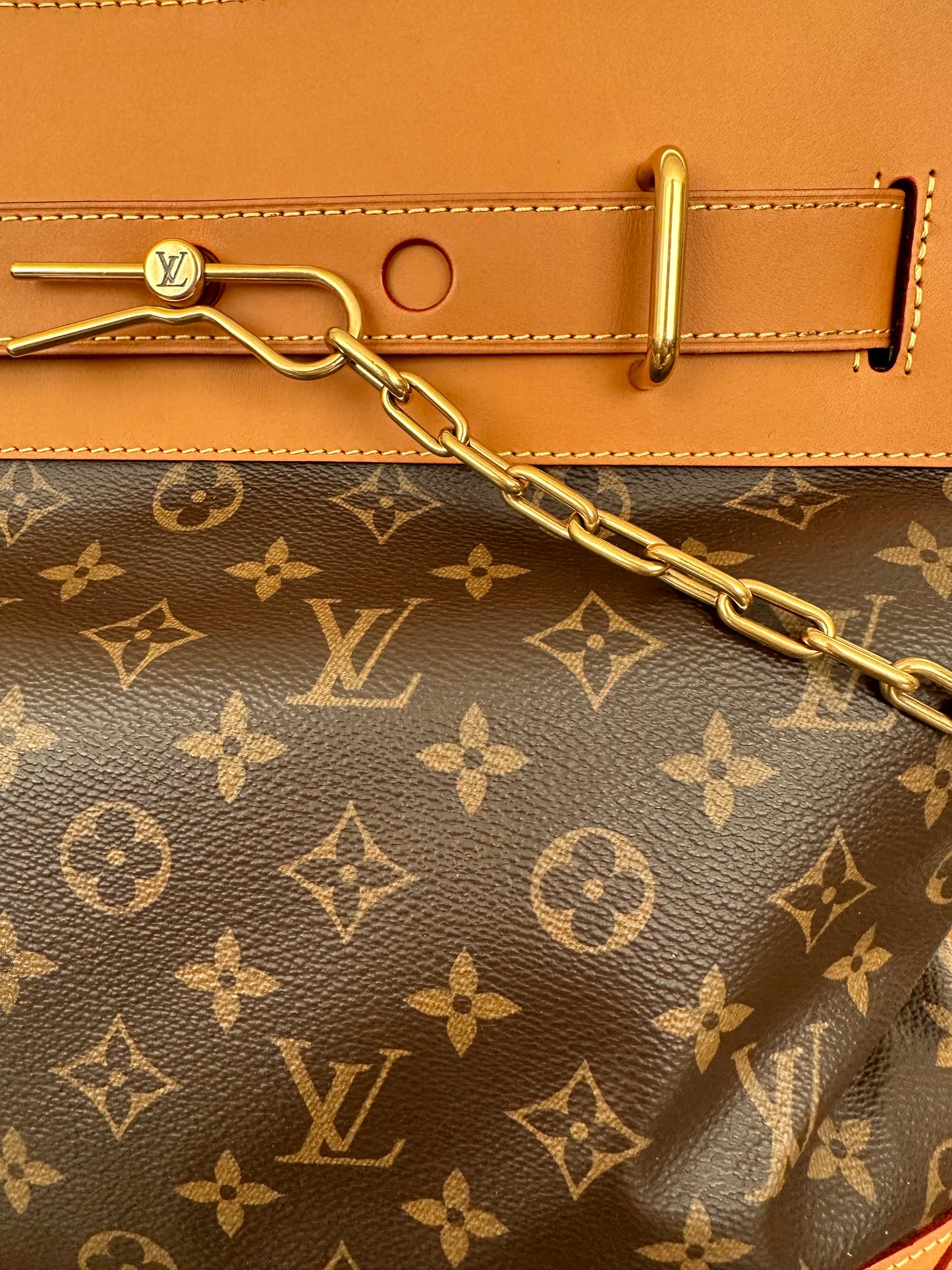 Louis Vuitton Legacy Steamer Bag Monogram Canvas PM Brown