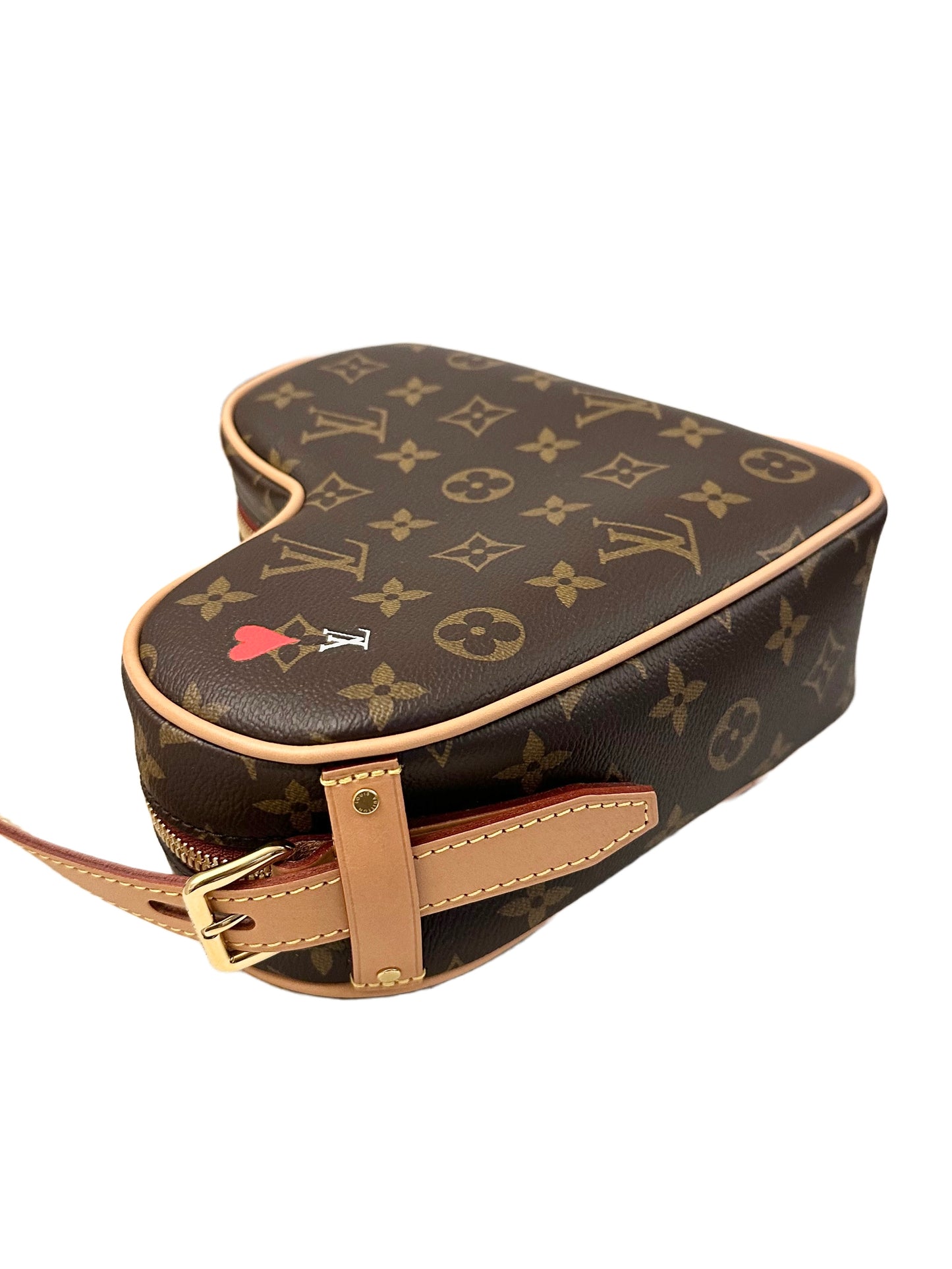 Louis Vuitton Sac Coeur Monogram Game On Shoulder Heart Bag