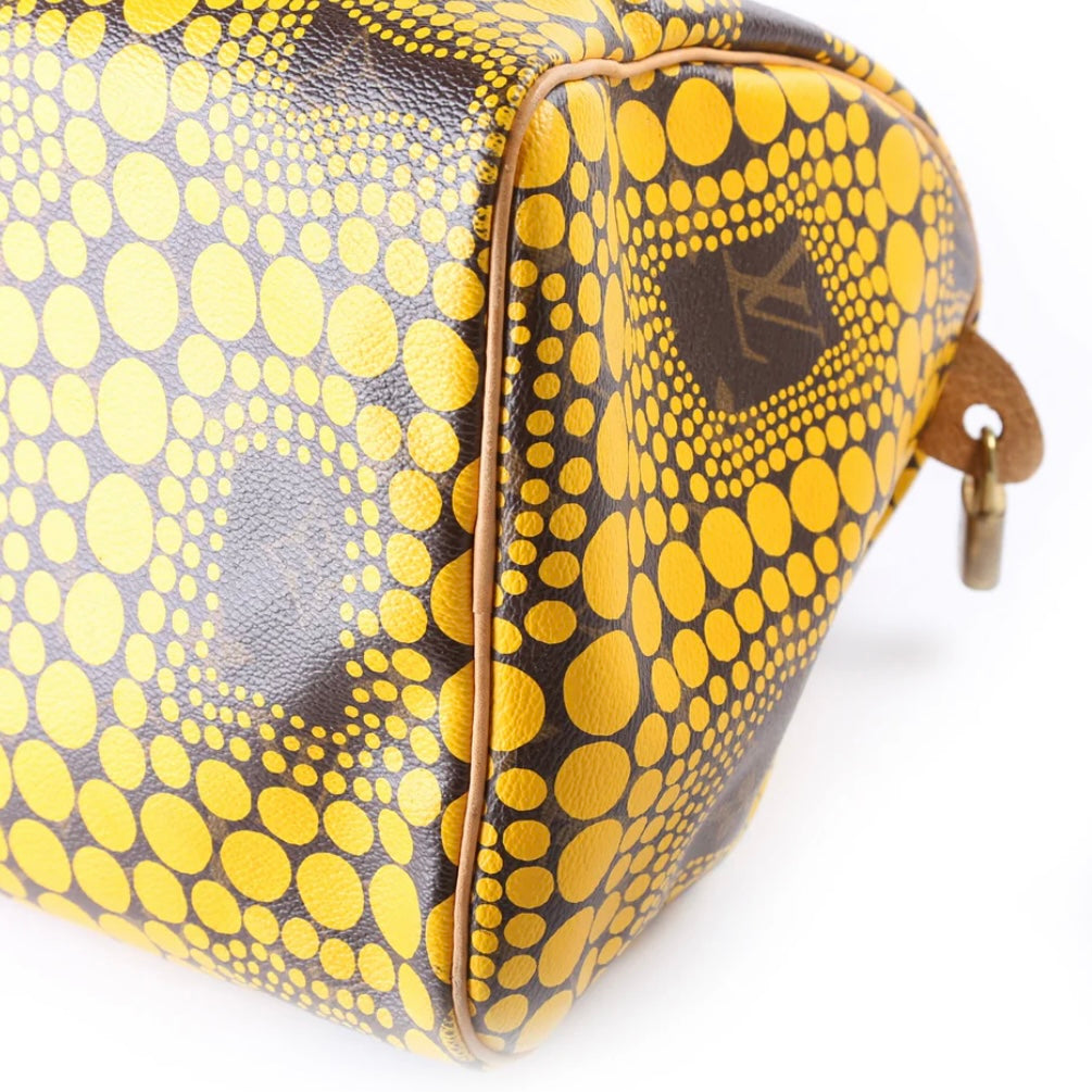 Louis Vuitton Infinity Dots Yellow Speedy 30