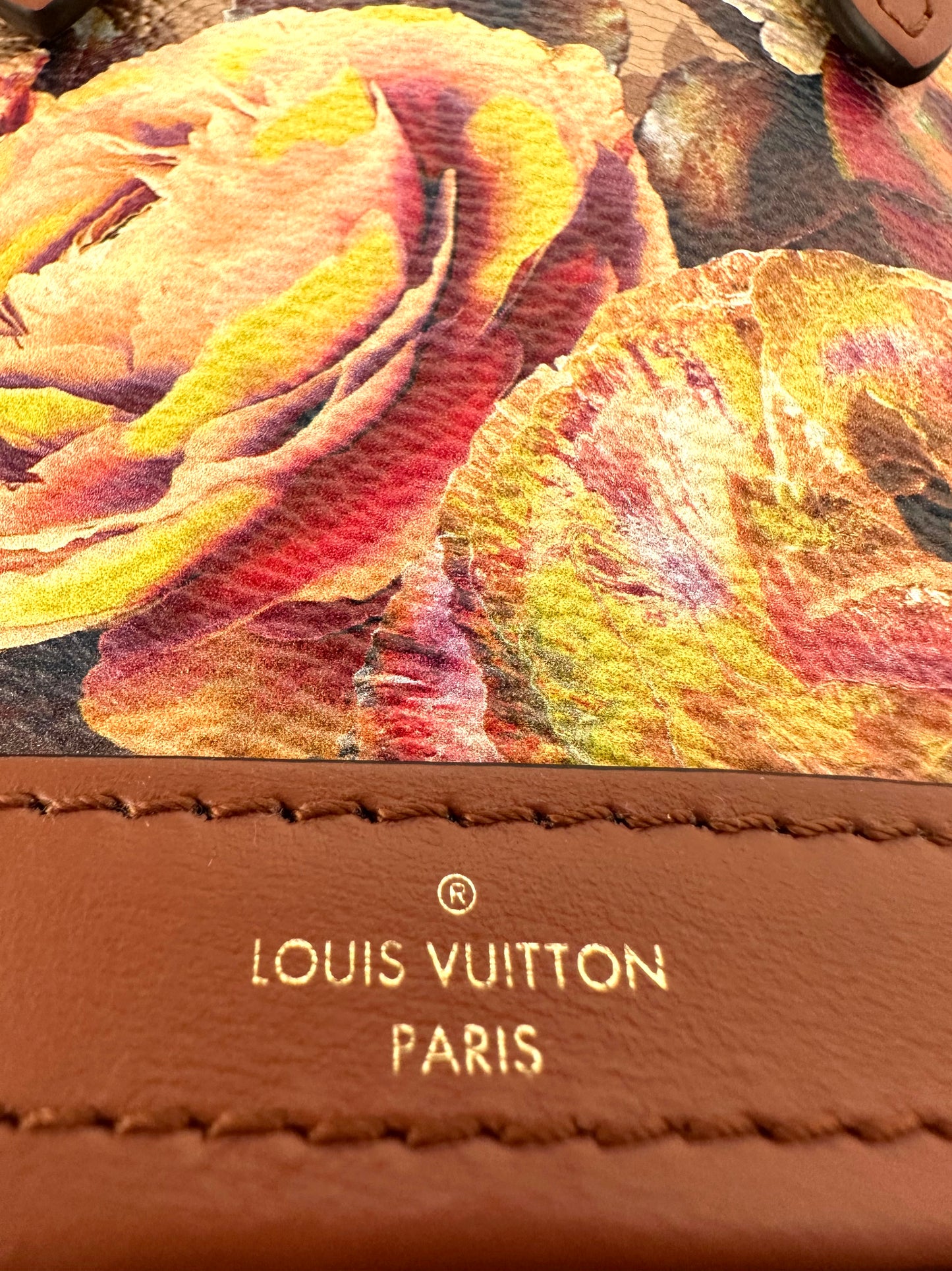 Louis Vuitton LV Garden Bucket Bag Monogram Metallic Gold