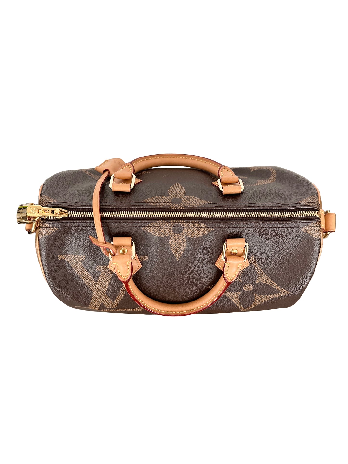 Louis Vuitton Speedy 30 Bandouliere Reverse Giant Monogram Bag