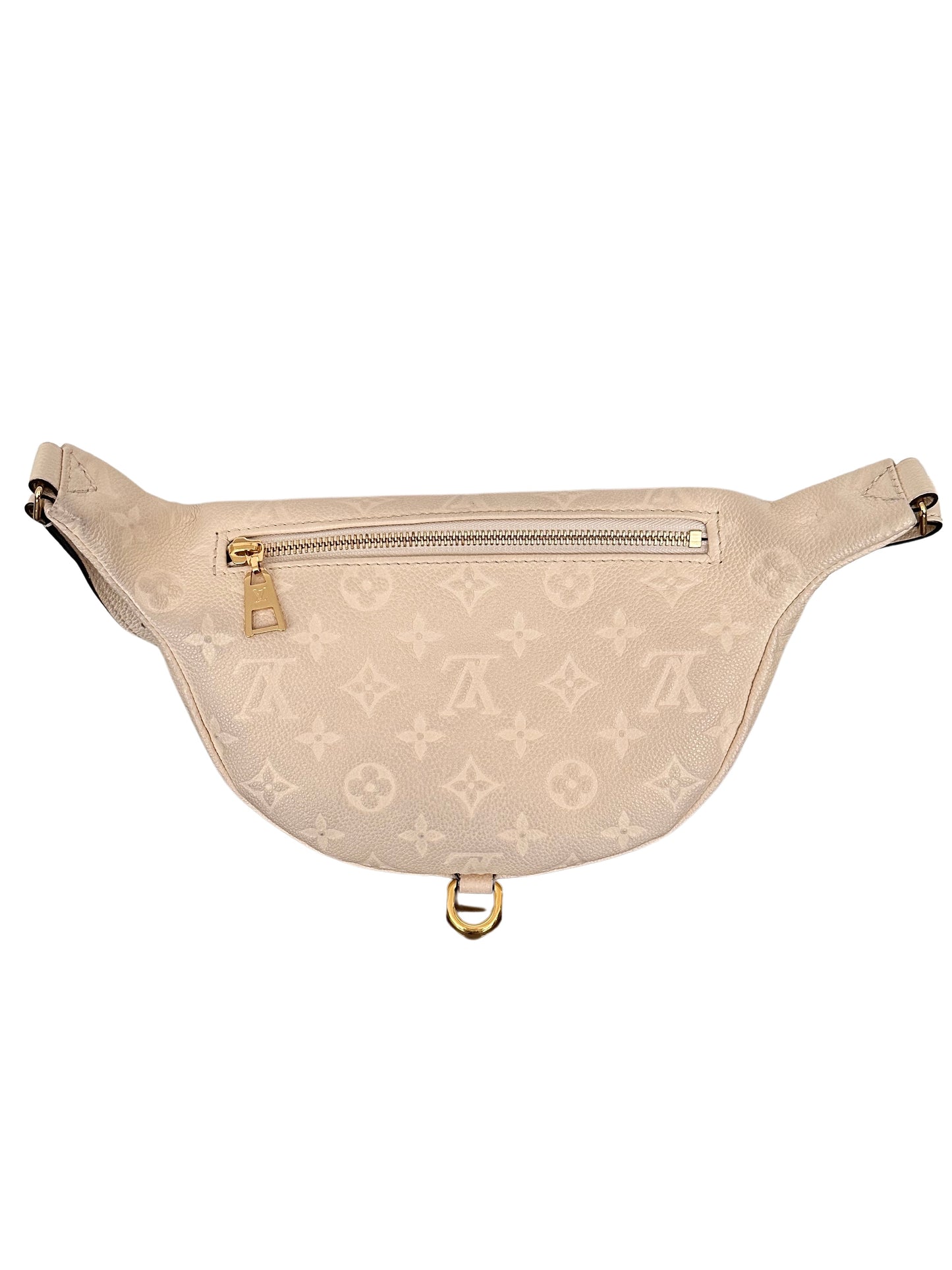 Louis Vuitton Empreinte BumBag Monogram Waist Belt Bag Creme Ivory White Cream