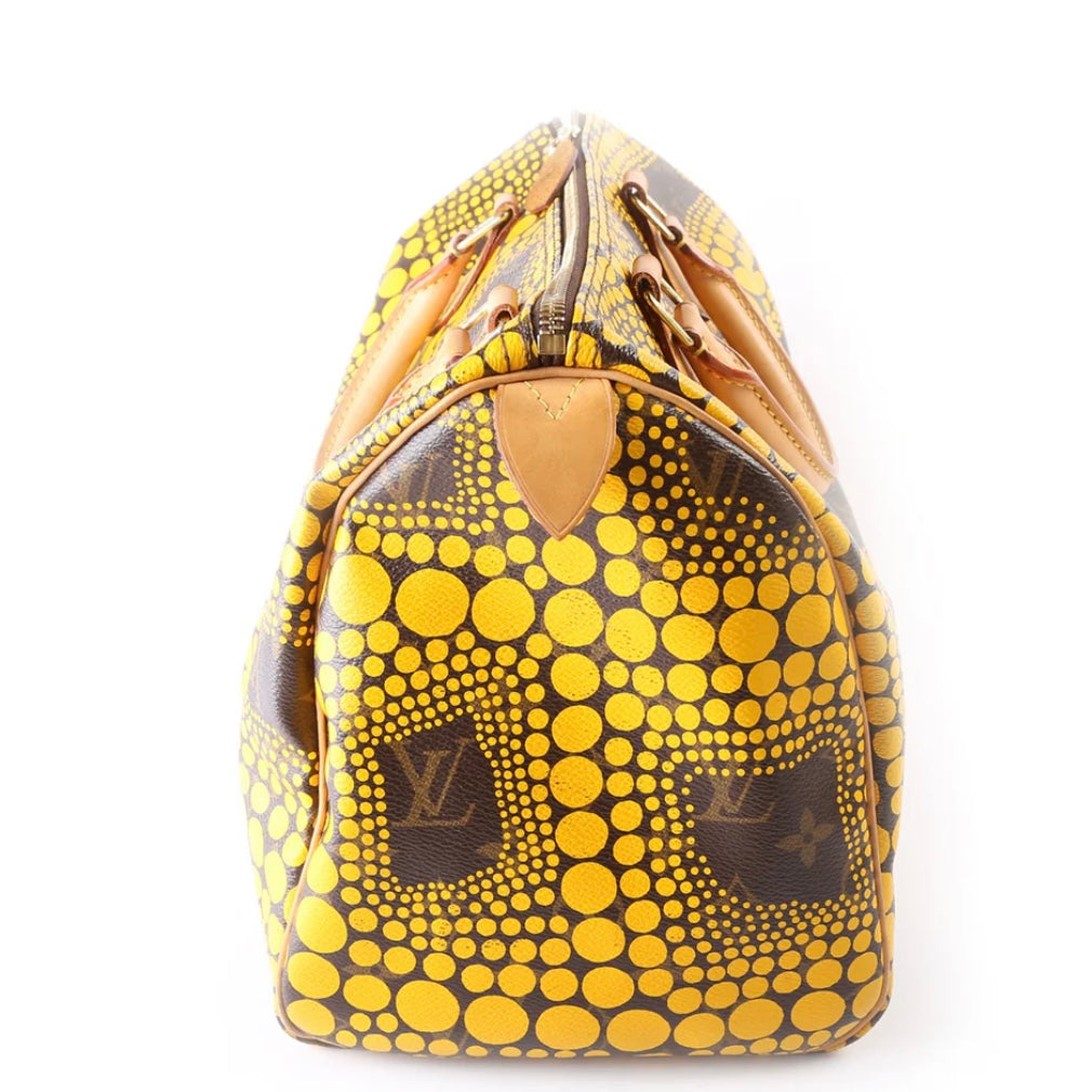 Louis Vuitton Infinity Dots Yellow Speedy 30