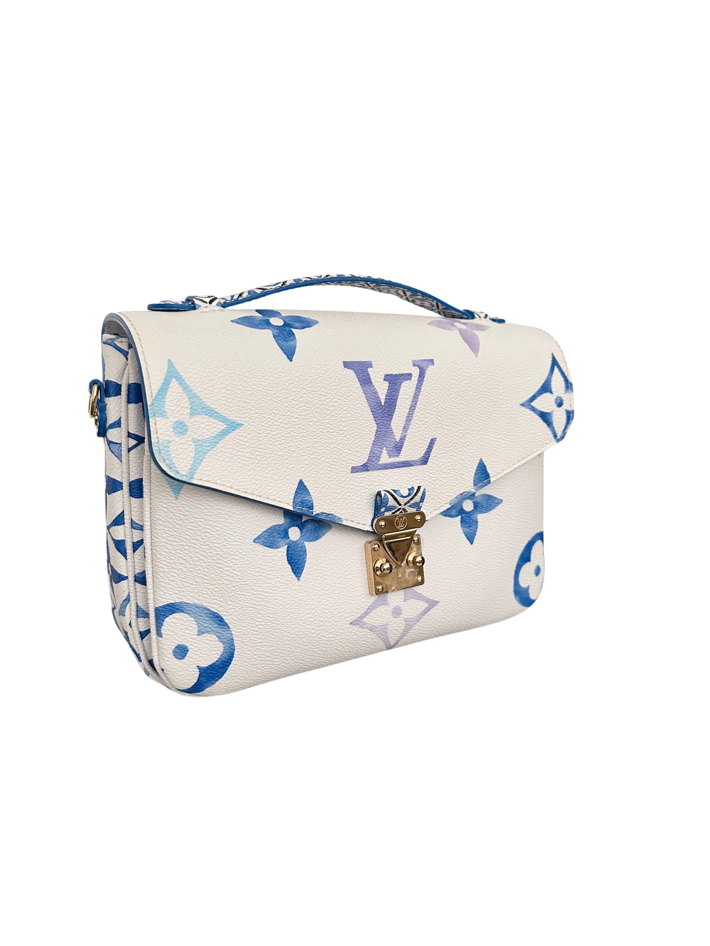 Louis Vuitton By The Pool Pochette Metis MM Watercolor Blue 2023 Limited Edition