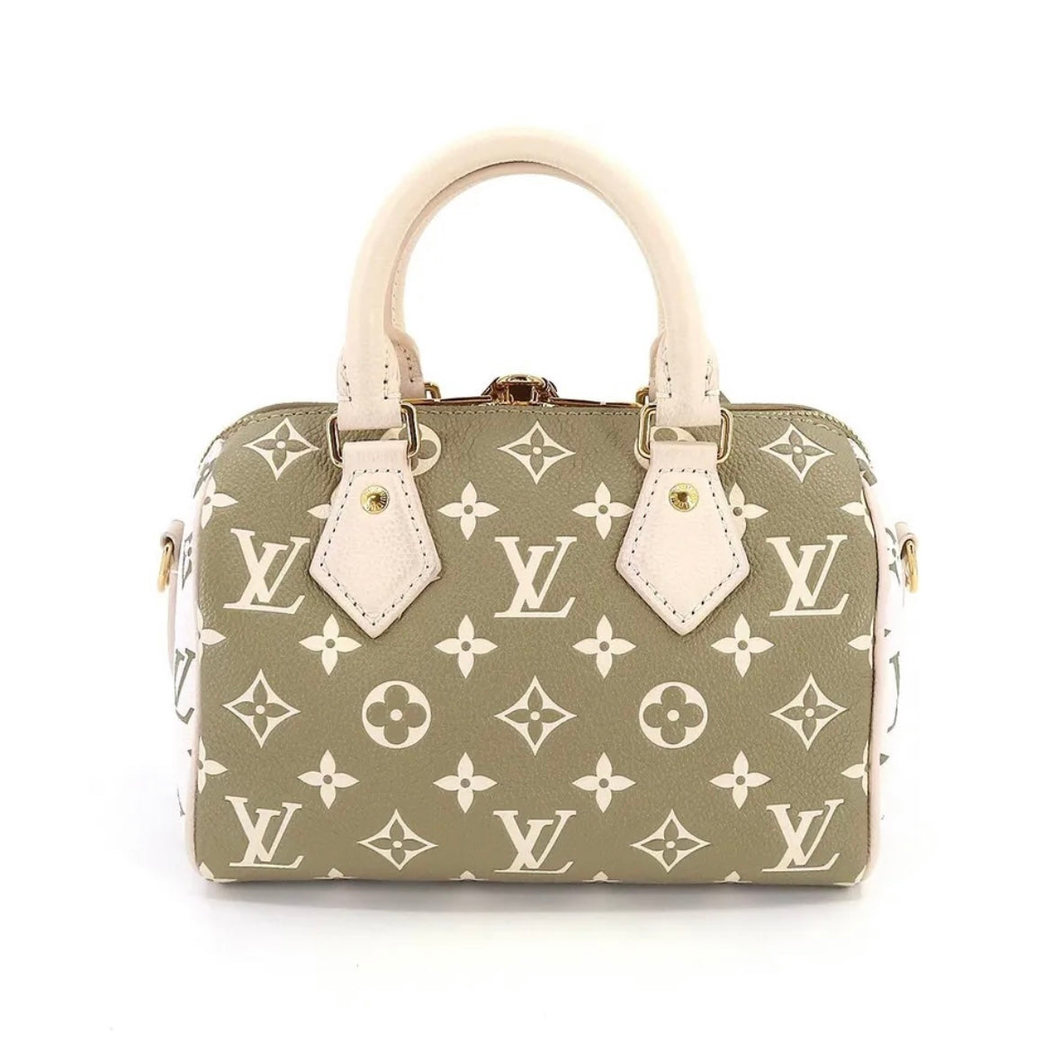 Louis Vuitton Spring In The City Speedy Bandouliere 20 Khaki White Beige