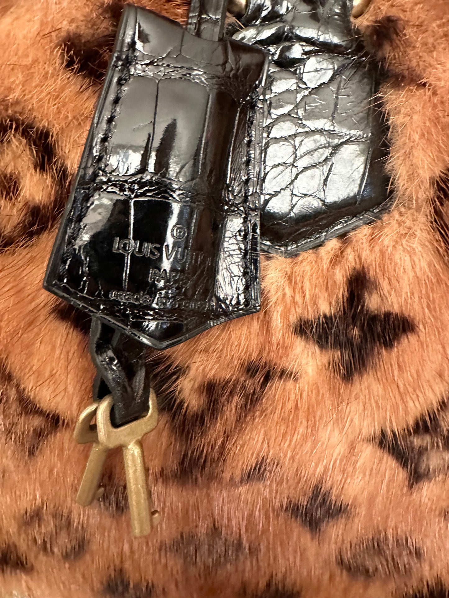 Louis Vuitton Mink Vision Le Fabuleux Les  Extraordinaires Crocodile Exotic