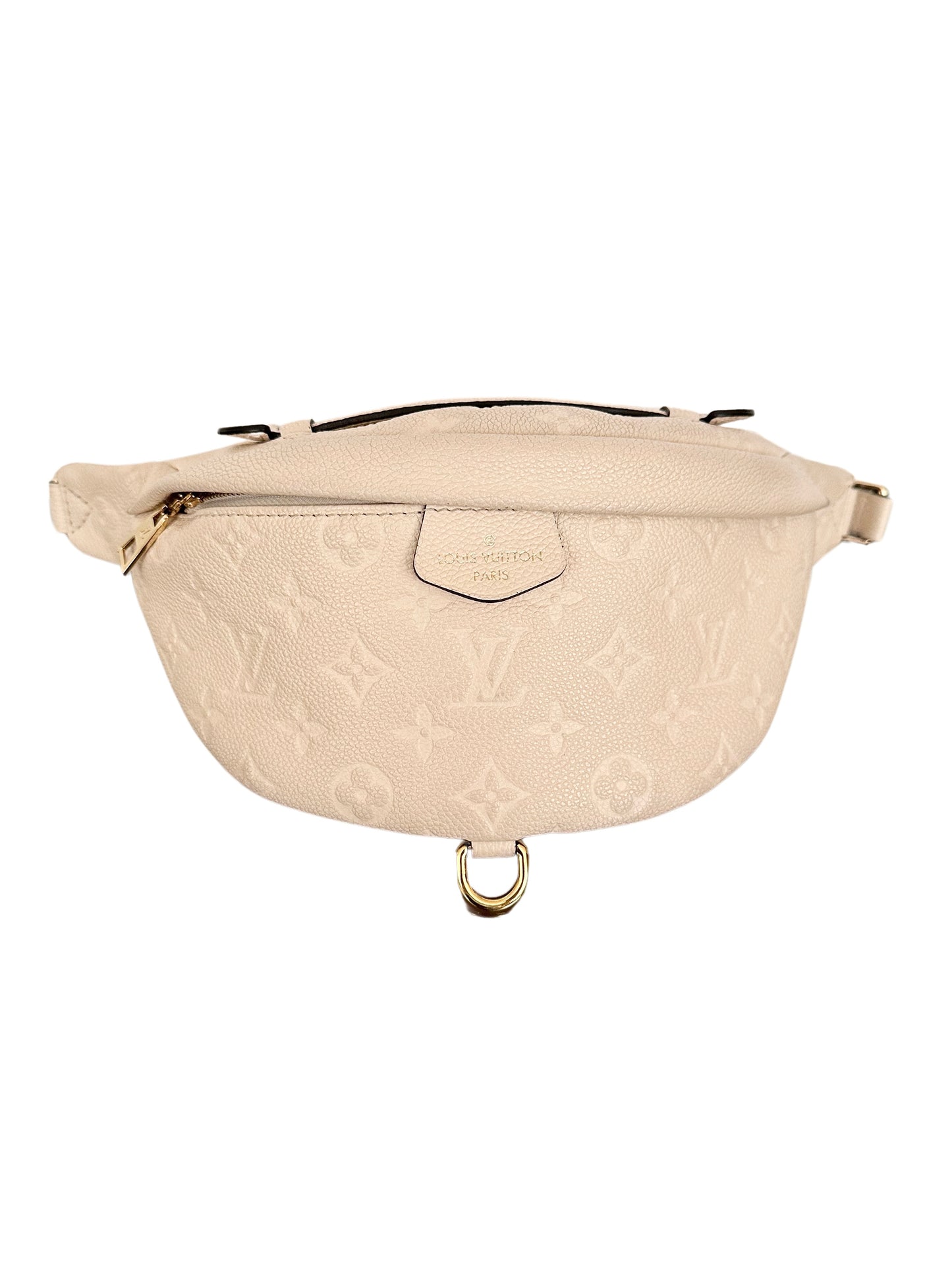 Louis Vuitton Empreinte BumBag Monogram Waist Belt Bag Creme Ivory White Cream