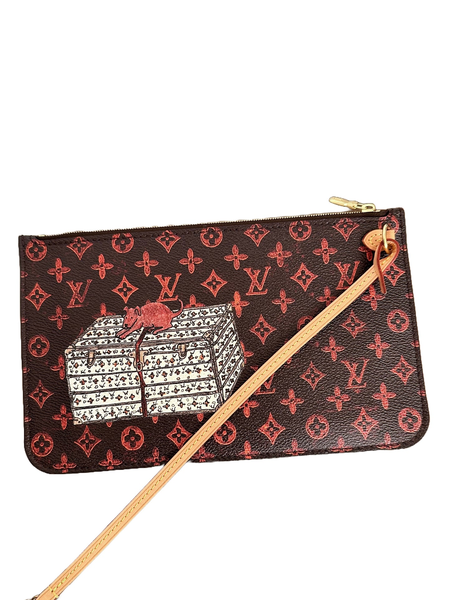 Louis Vuitton Grace Coddington Catogram Neverfull MM Limited Edition