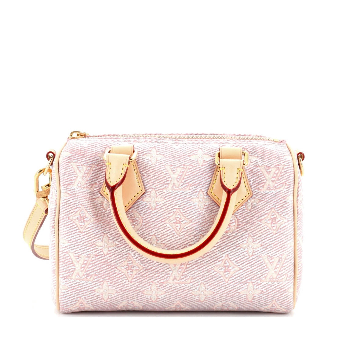 Louis Vuitton Monoglam Speedy 20 Pink Iridescent