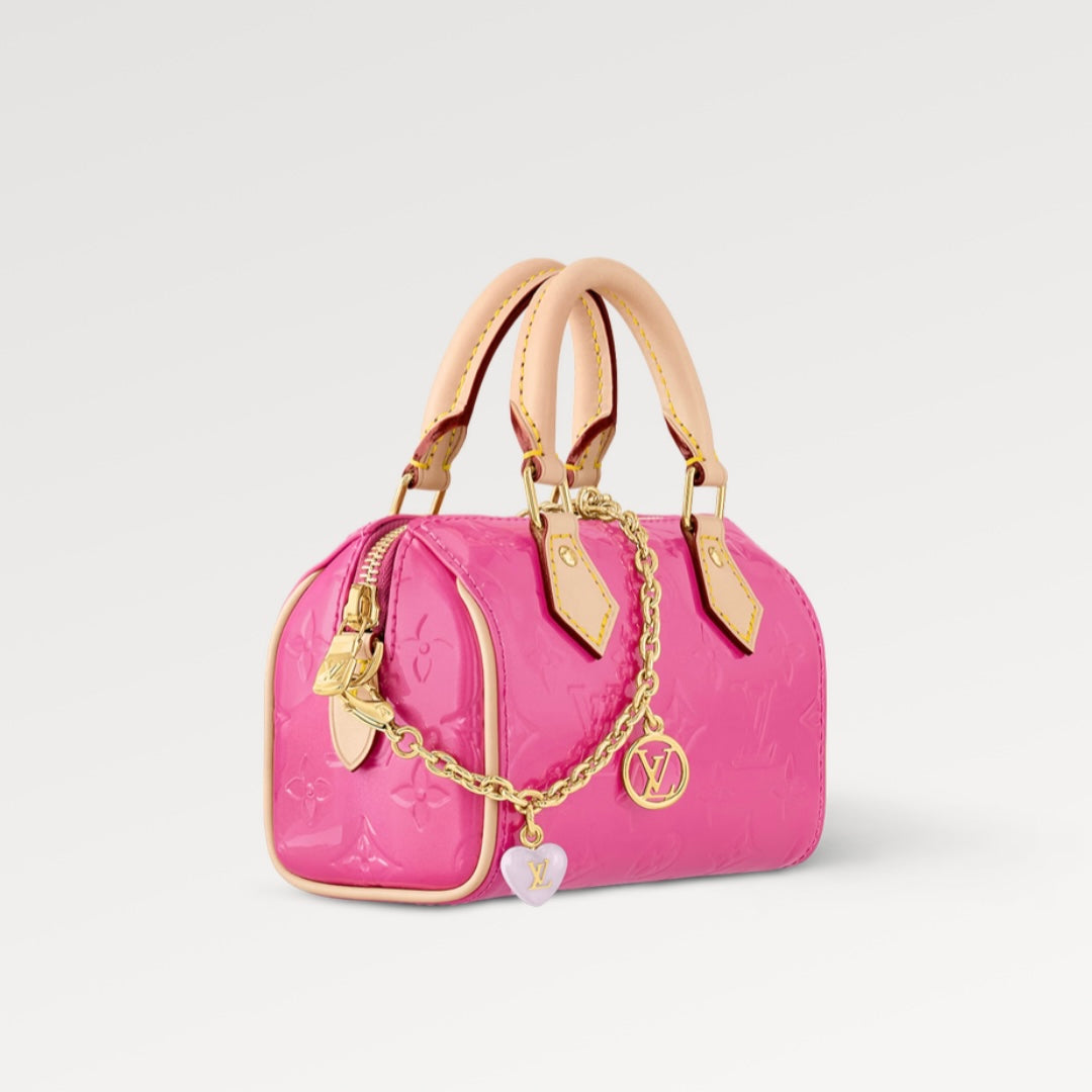 Louis Vuitton Speedy Nano Hot Pink Remix