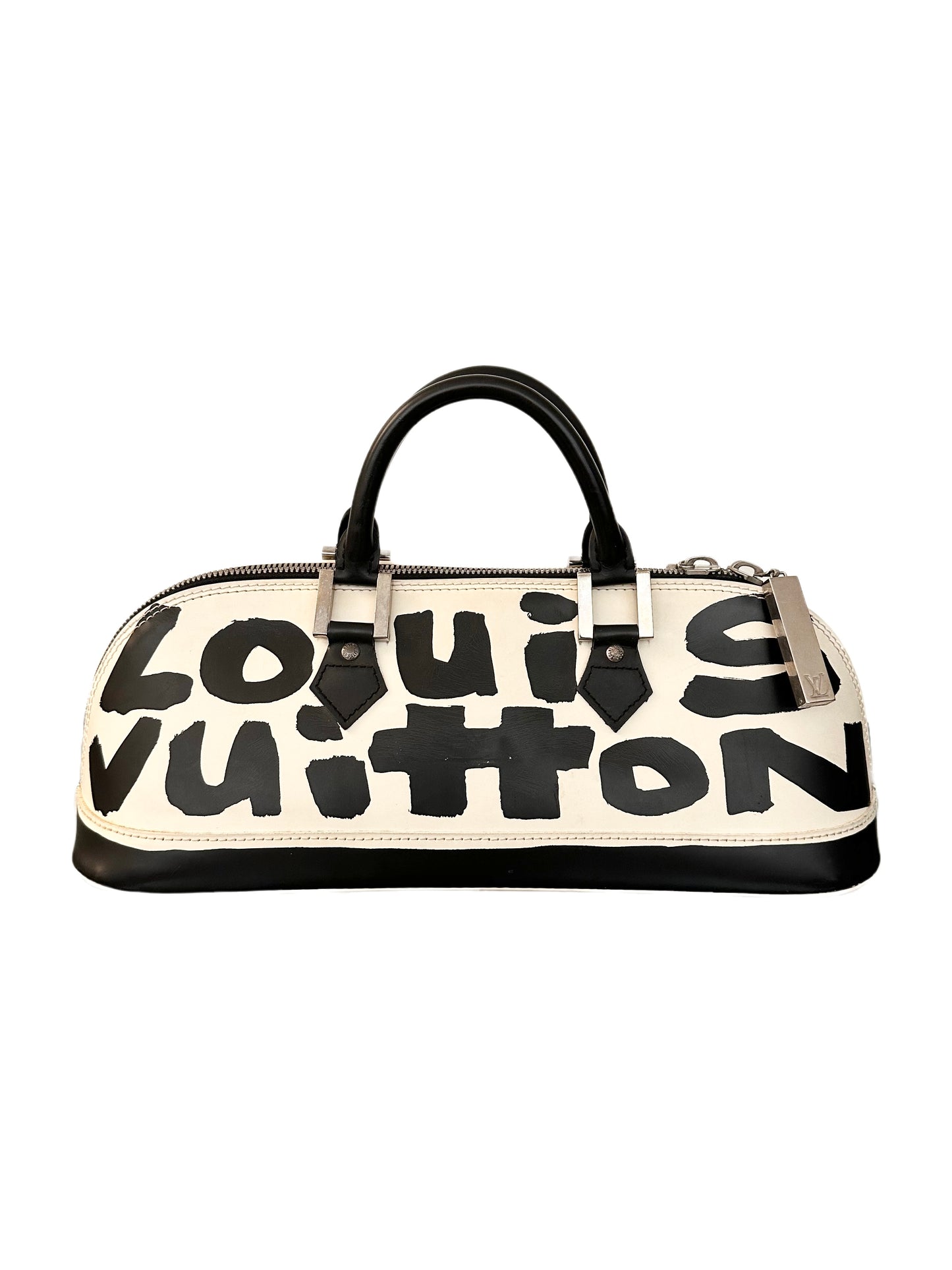 Louis Vuitton Graffiti Alma Horizontal Stephen Sprouse Black White