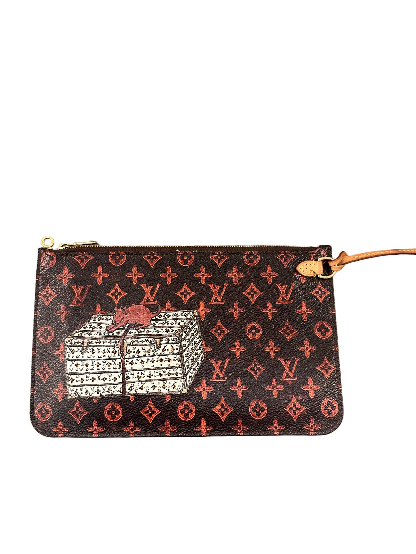 Louis Vuitton Grace Coddington Catogram Neverfull MM Limited Edition