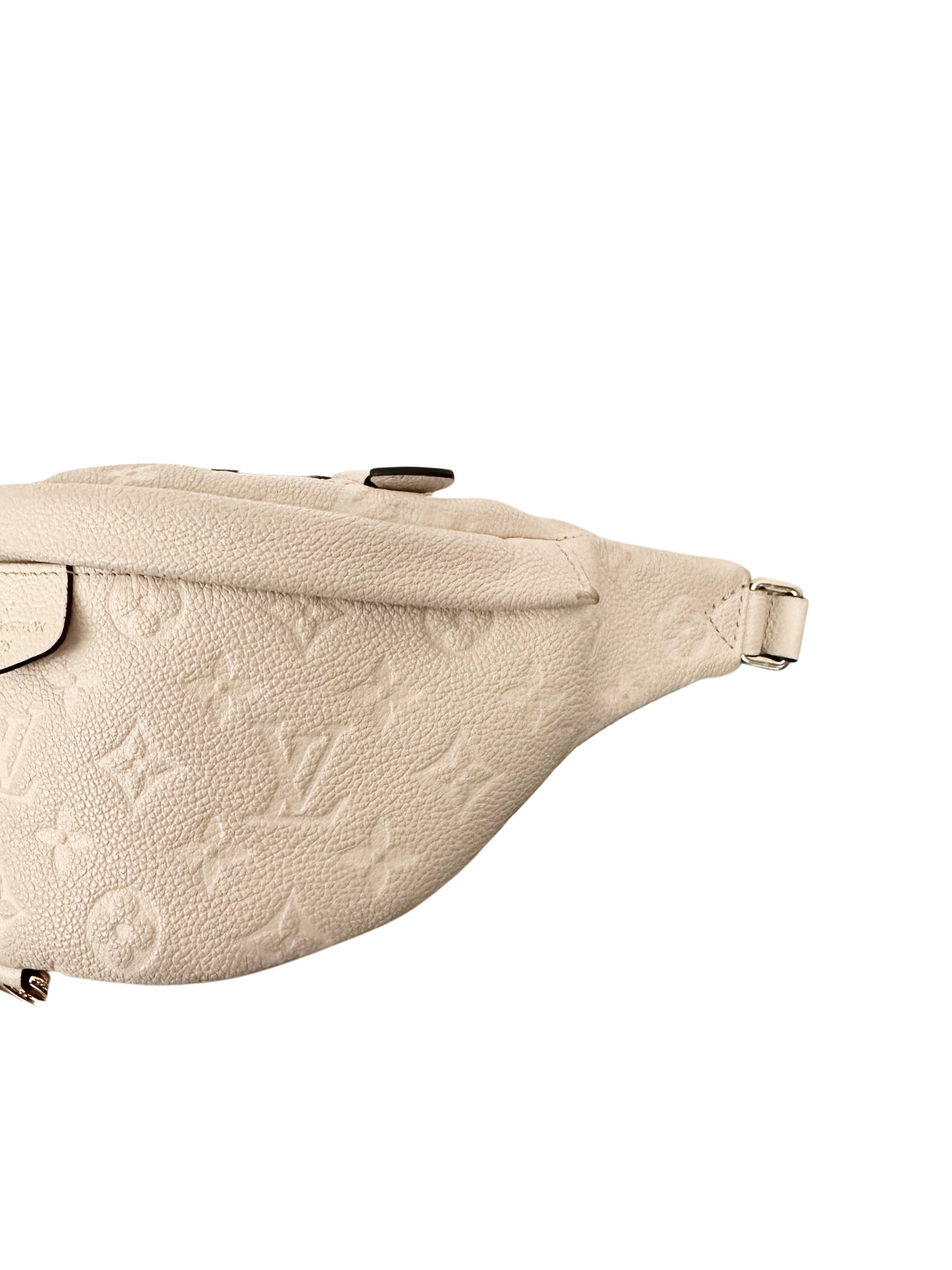 Louis Vuitton Empreinte BumBag Monogram Waist Belt Bag Creme Ivory White Cream