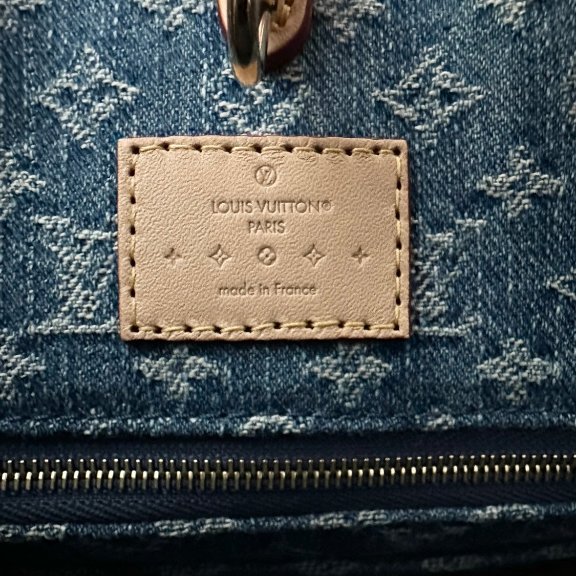 Louis Vuitton OnTheGo MM Monogram Denim Remix