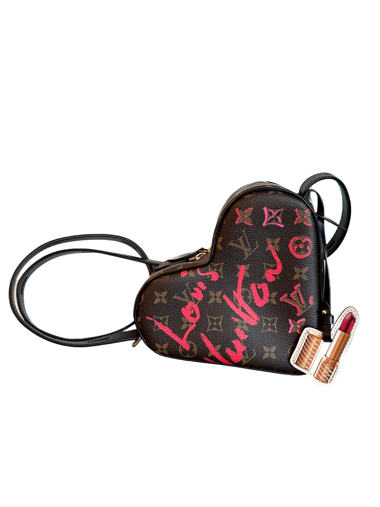 Louis Vuitton Heart Fall in Love Monogram Sac Coeur Crossbody Bag