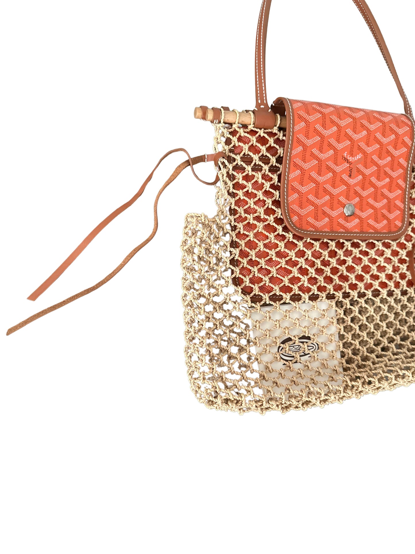 Goyard Aligre Net Tote Orange