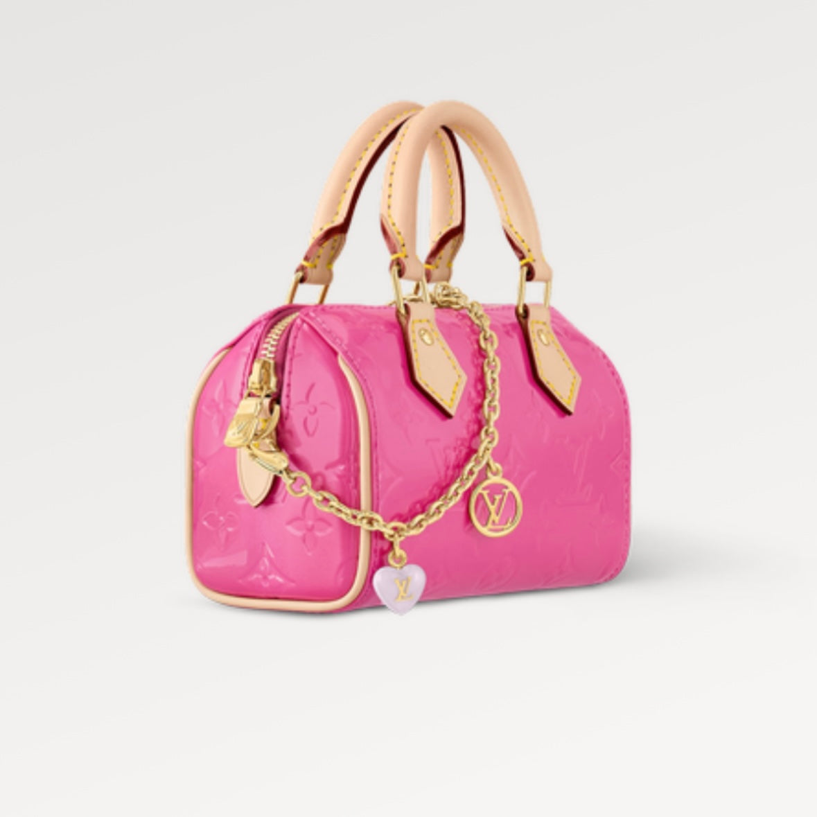 Louis Vuitton Speedy Nano Hot Pink Remix