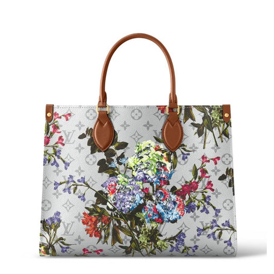 Louis Vuitton LV Garden OnTheGo MM Silver Metallic Iridescent