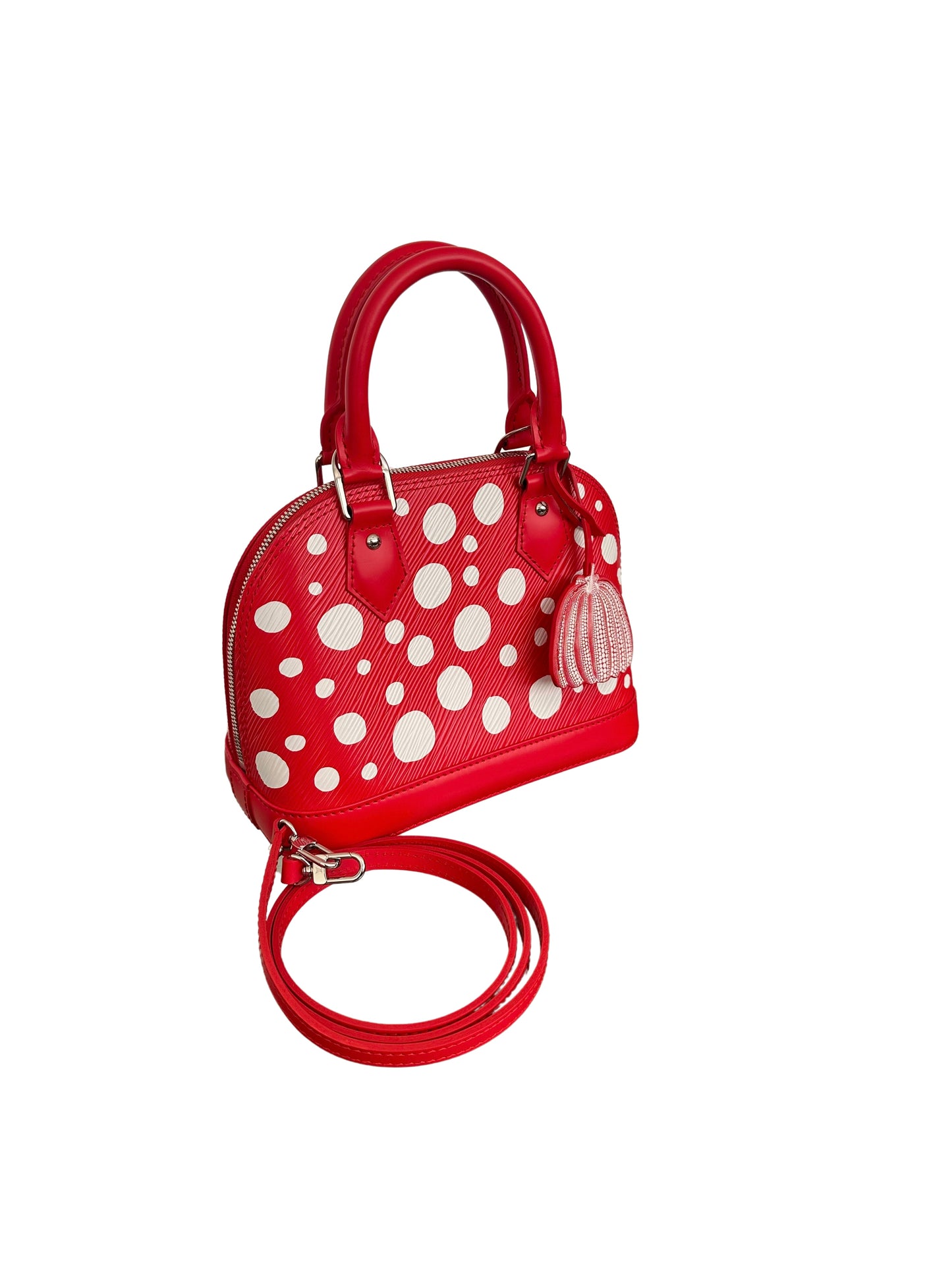 Louis Vuitton Yayoi Kusama LV x YK Alma BB Red White Pumpkin Dots