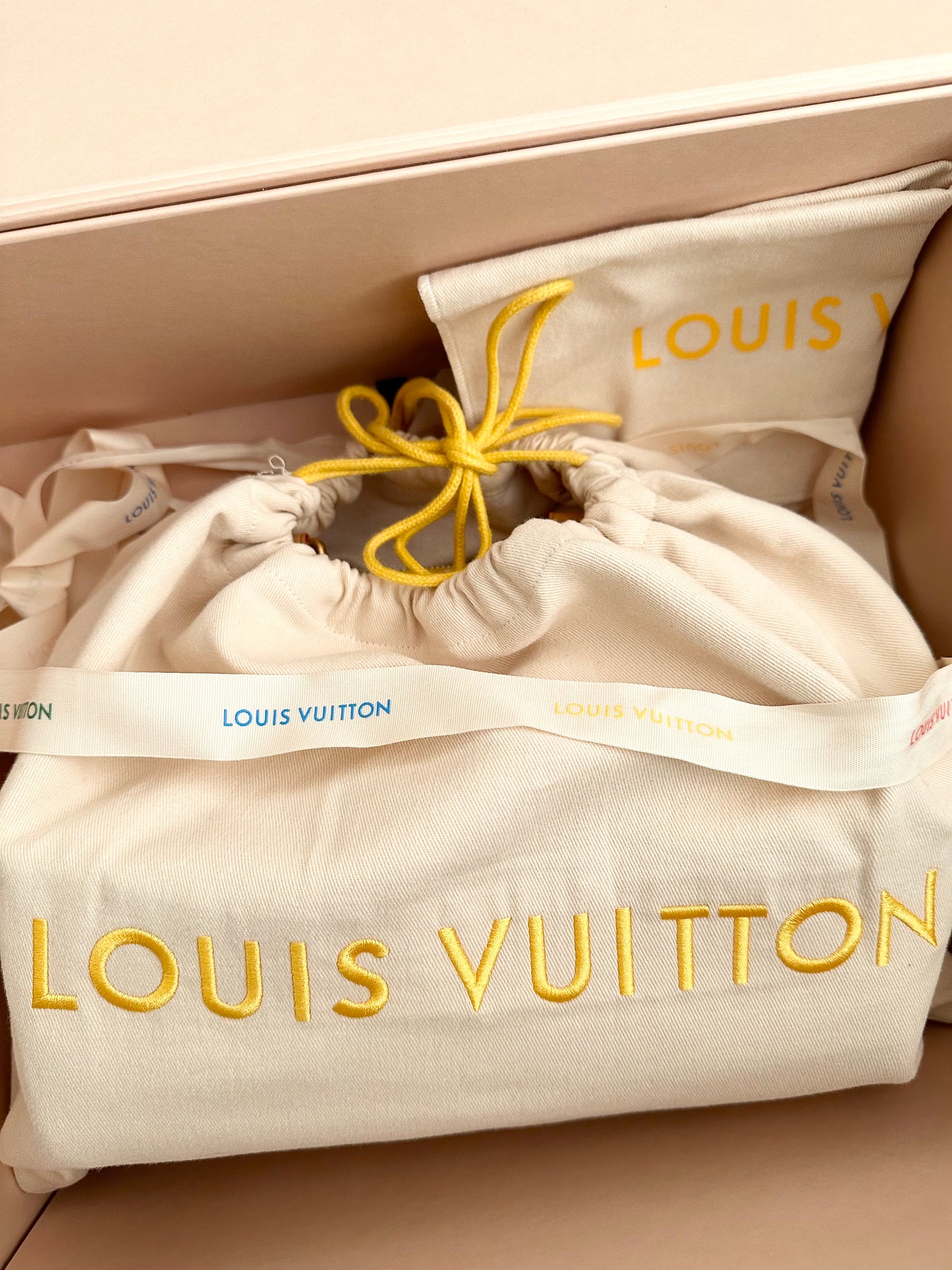 Louis Vuitton x Pharrell Williams Speedy P9 Bandoulière 25 Jaune Yellow Runway