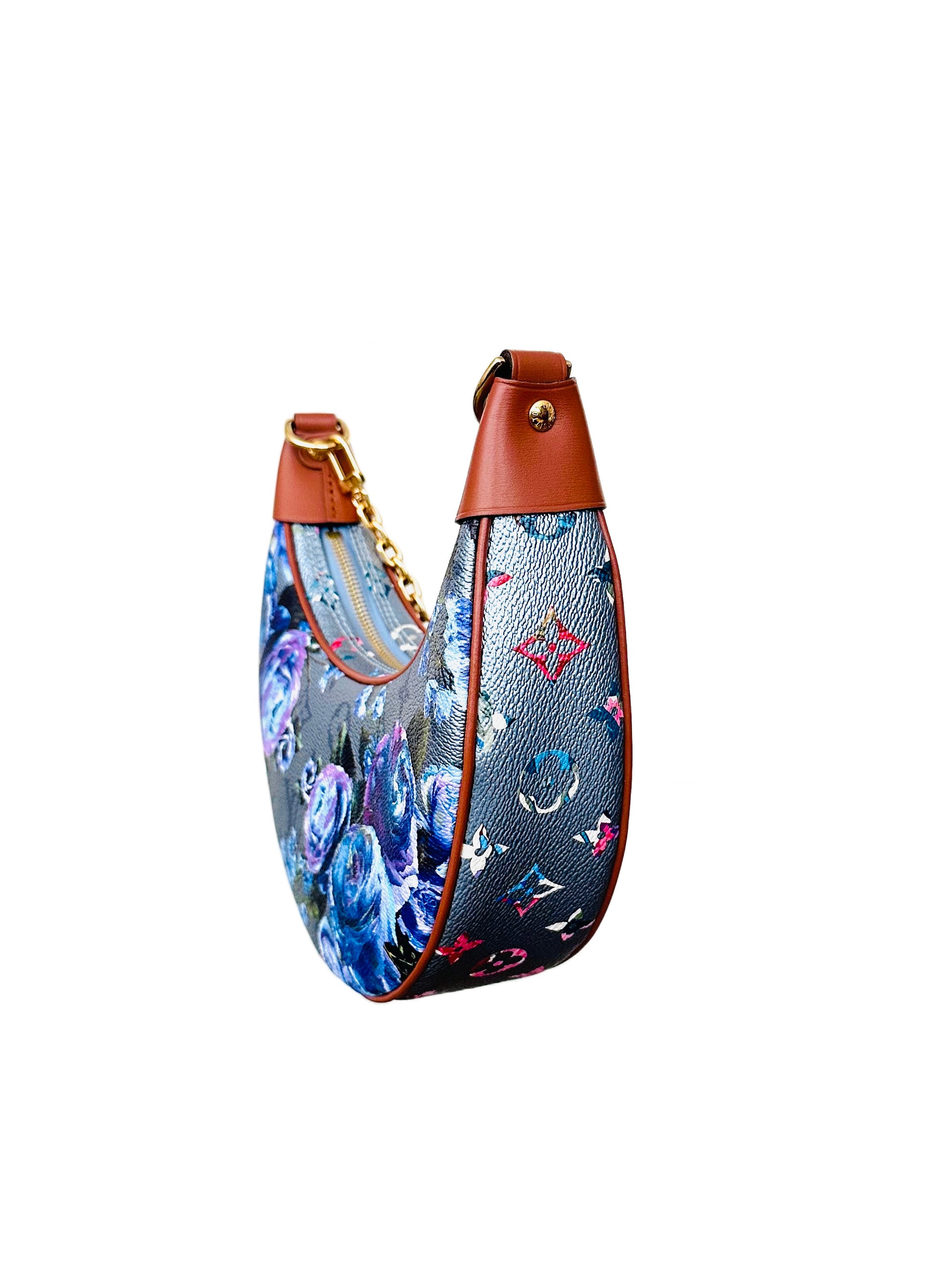 New! 2022 M21183 Louis Vuitton Loop Metallic Garden Bag Sold Out Authentic