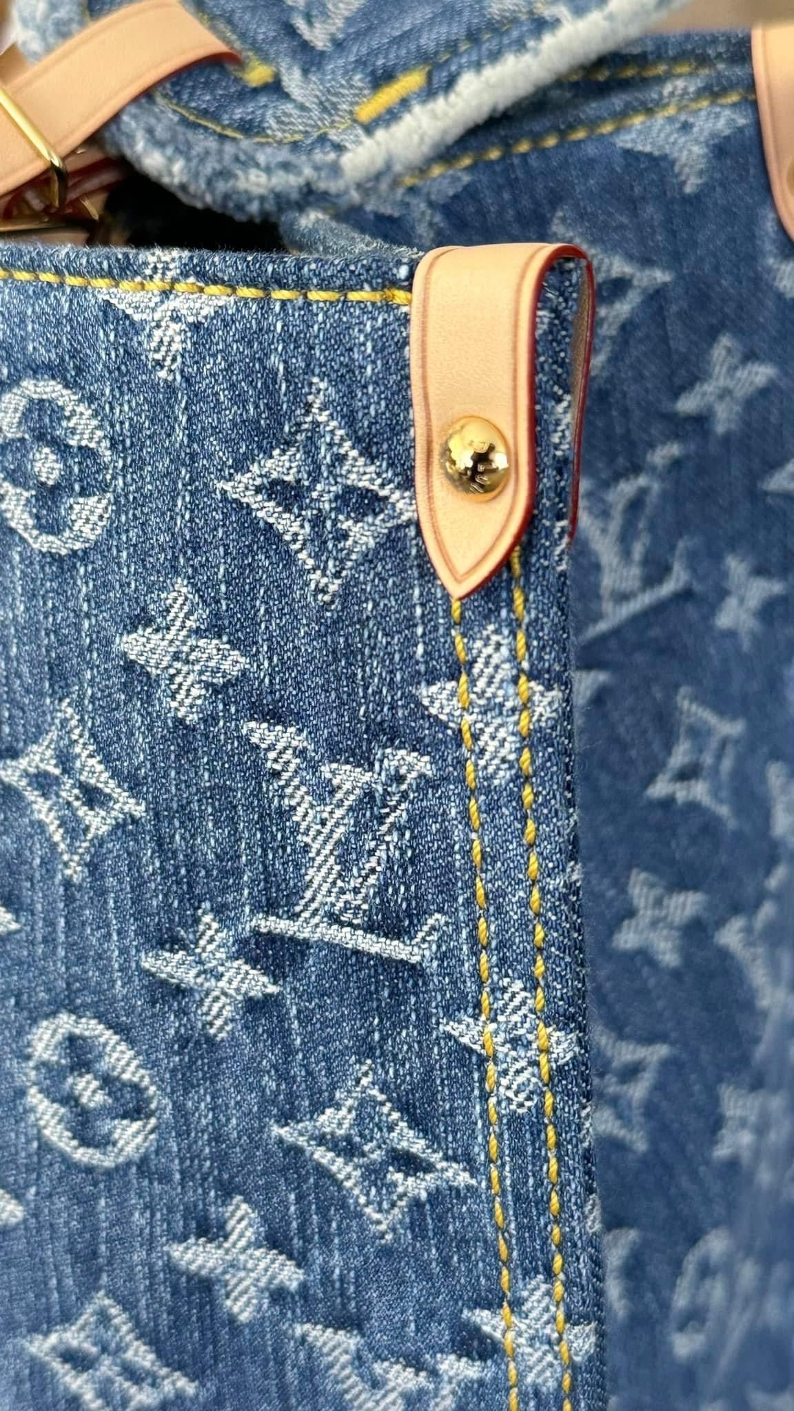 Louis Vuitton OnTheGo MM Monogram Denim Remix