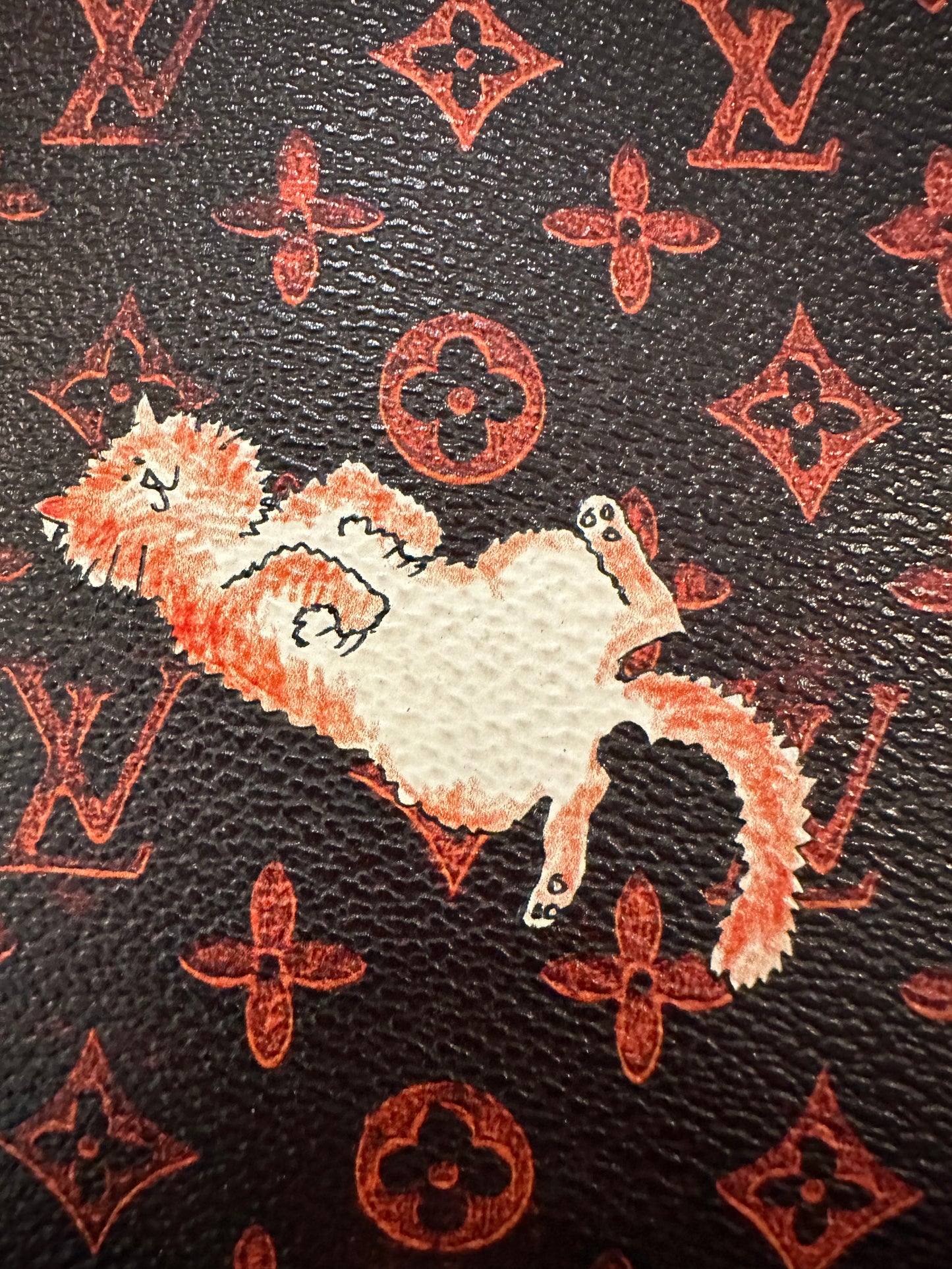 Louis Vuitton Grace Coddington Catogram Neverfull MM Limited Edition