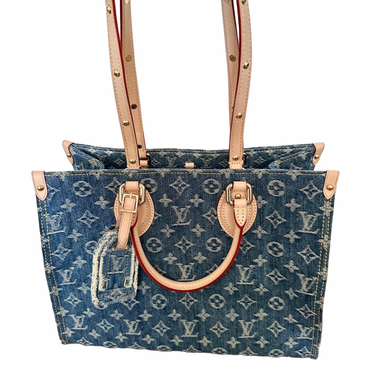 Louis Vuitton OnTheGo MM Monogram Denim Remix