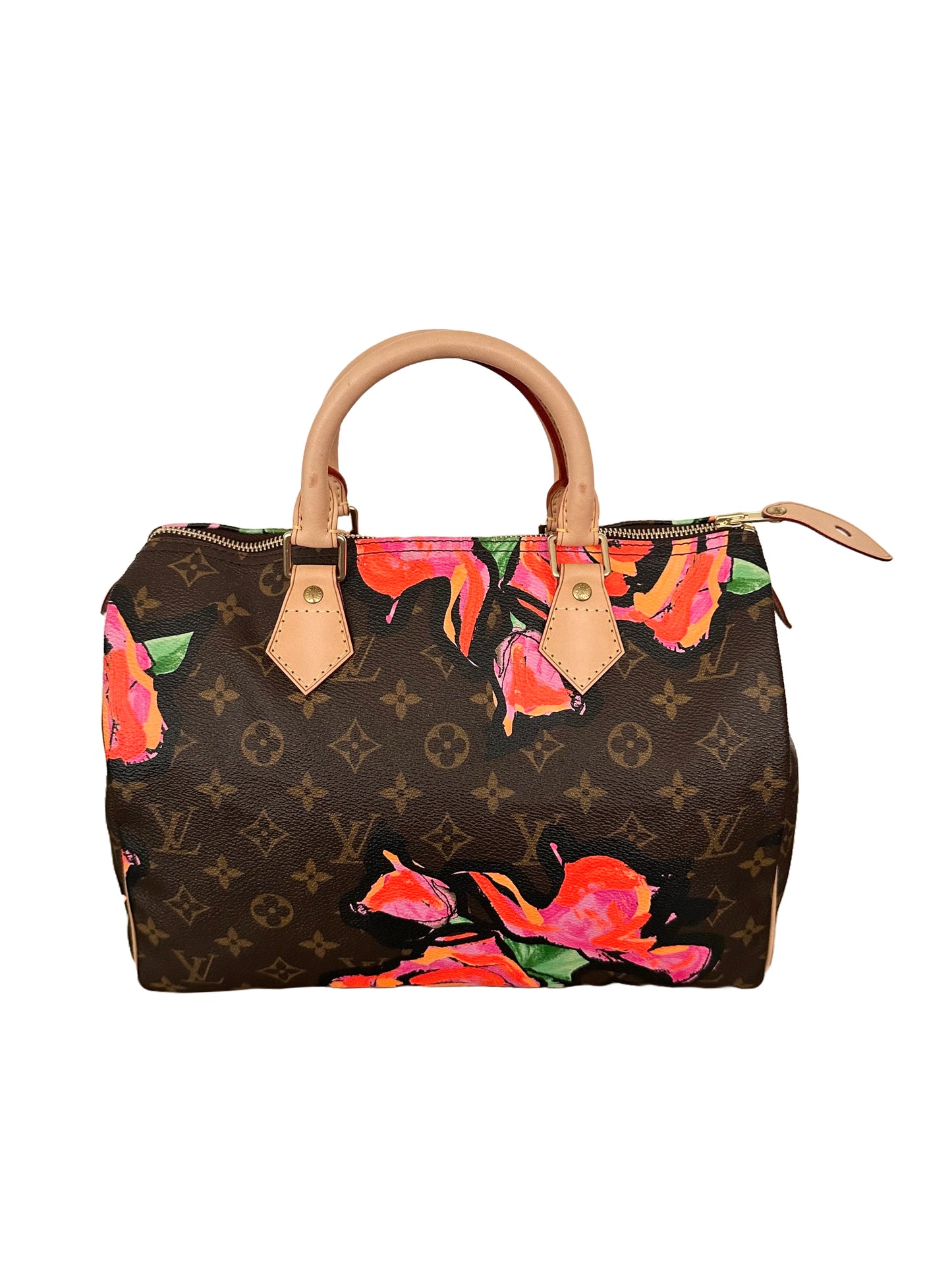 Louis Vuitton Speedy 30 Monogram Stephen Sprouse Roses